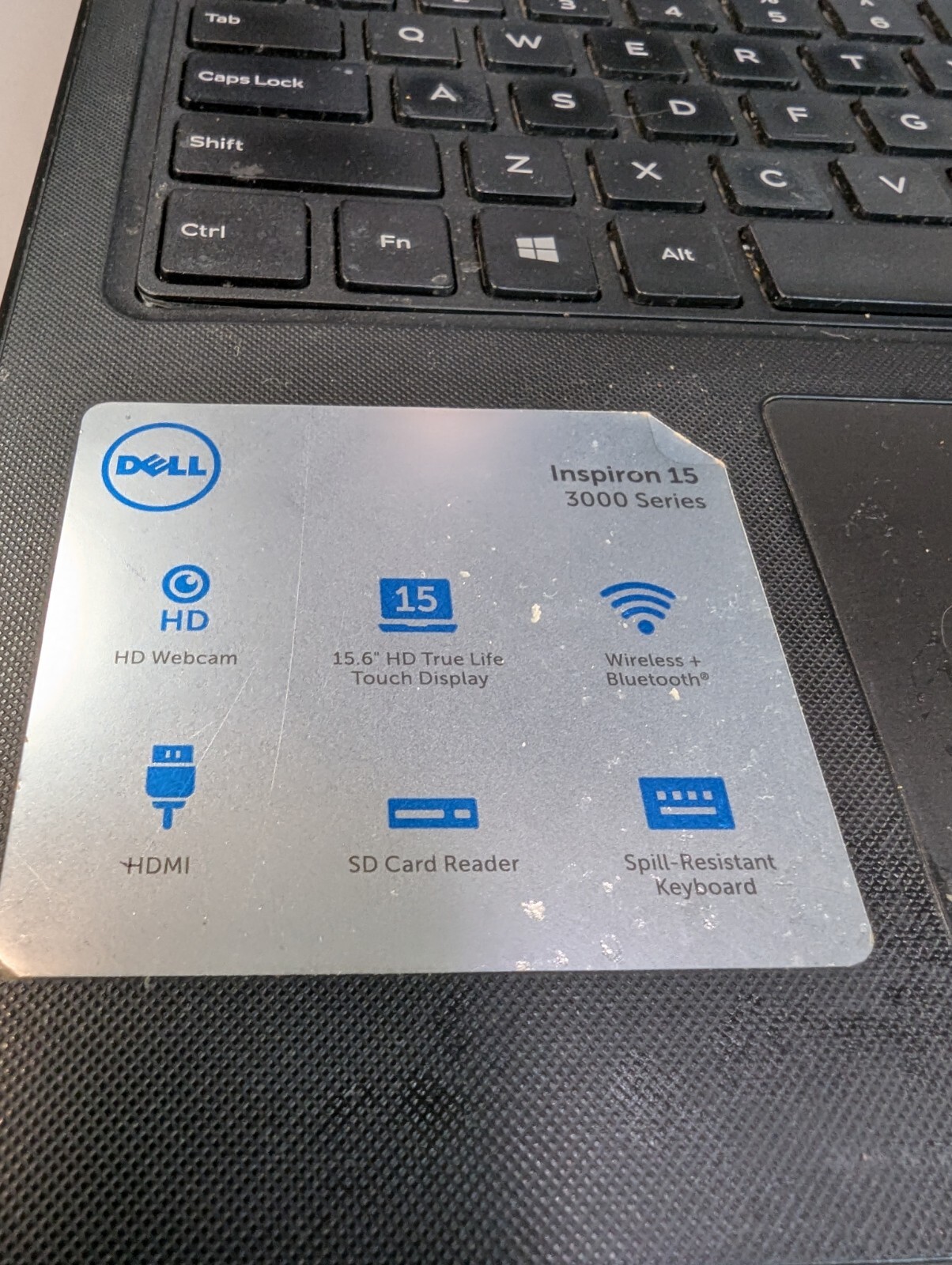 Dell Inspiron 15 Core i3 7th Gen – FOR PARTS #313