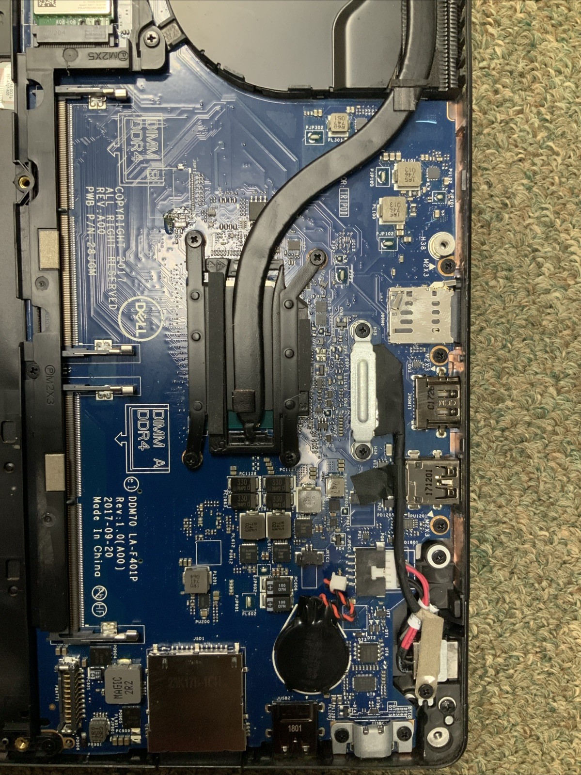 Dell Latitude 5490 Laptop Parts Bundle All As Is JPC2