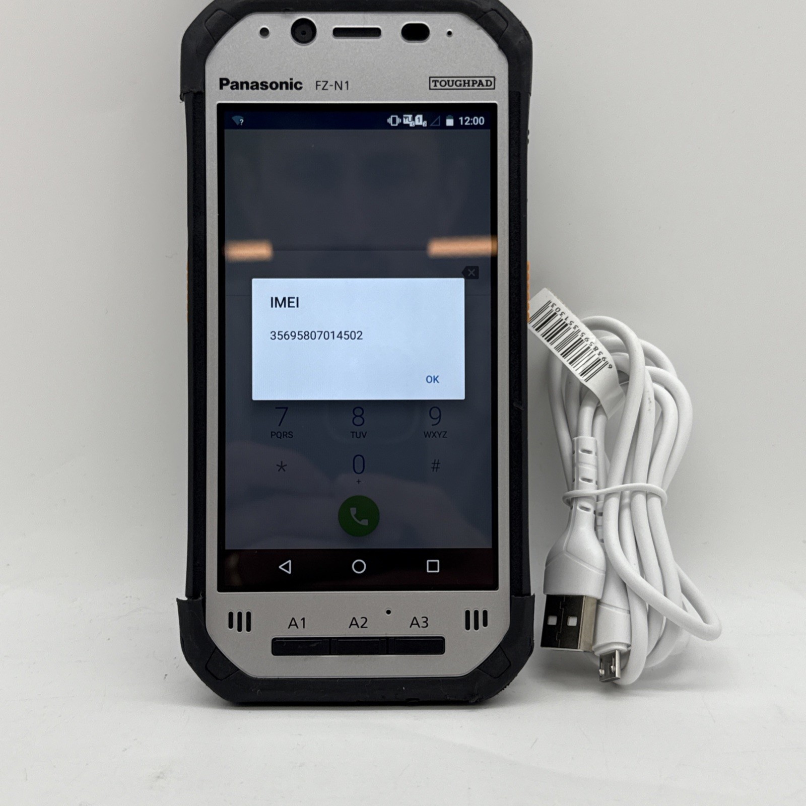 Panasonic FZ-N1 Toughpad Rugged Barcode Scanner Smartphone, Dual SIM (B12:17)