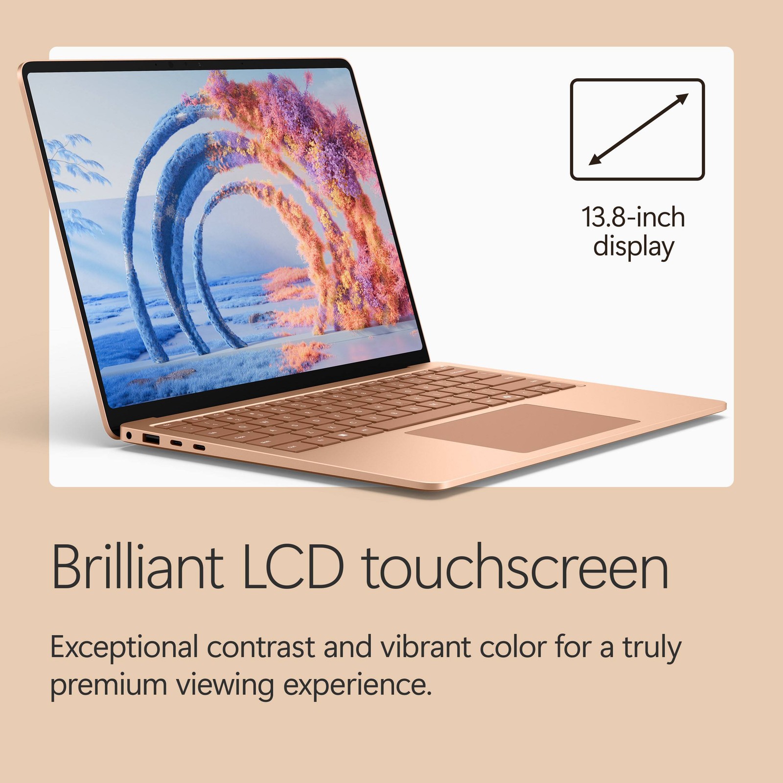 Microsoft – Surface Laptop – 13.8″ 2K Touchscreen – Snapdragon X2 Elite (12 C…