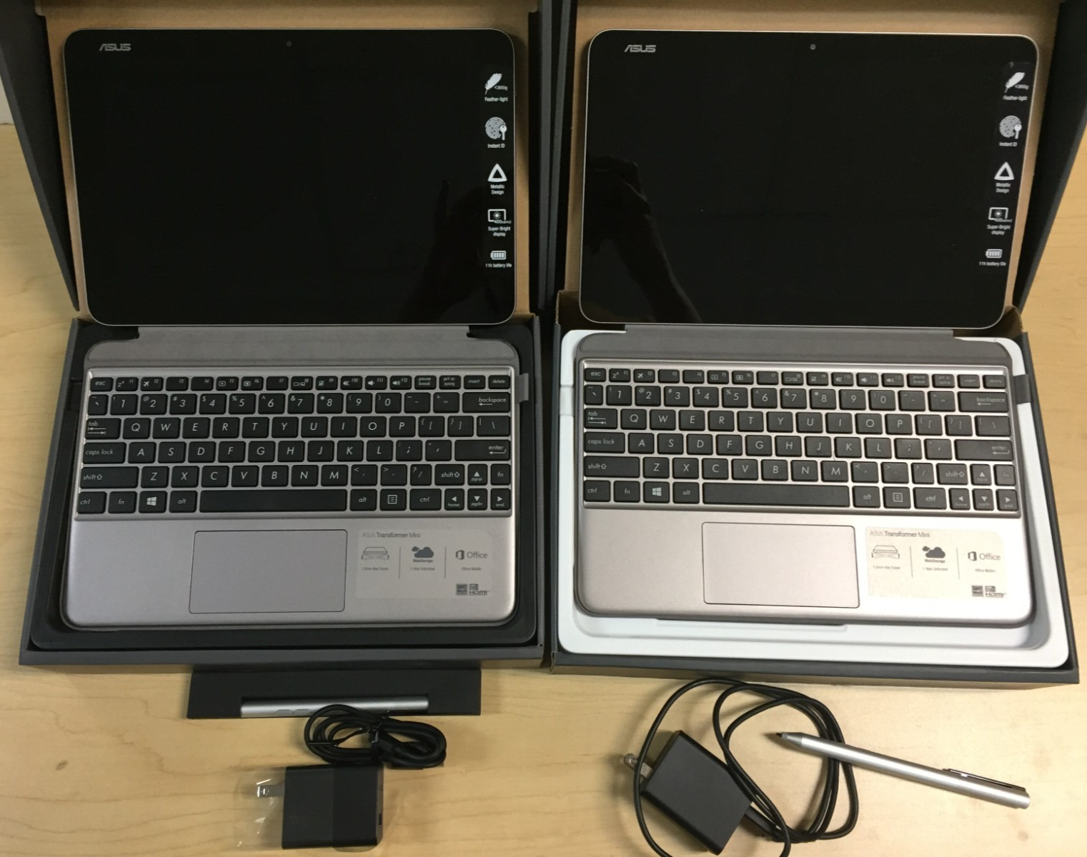 Lot of 2*PARTS*Asus T102HA-CA-GR 10.1″ Touchscreen/Intel Z8350/4GB/64GB eMMC/W10