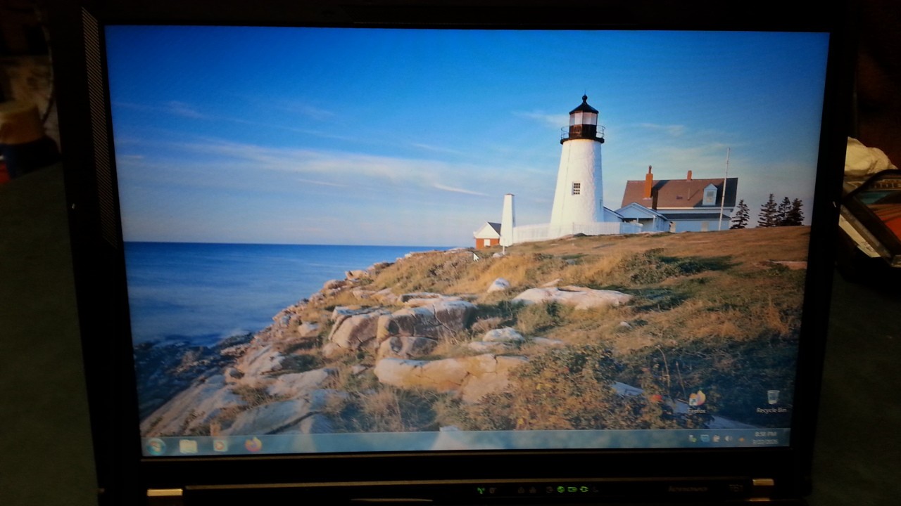 14″ LENOVO T61 INTEL CLEAN INSTALL W7 PRO C2D 64bit SAMSUNG 320GB HDD THINKPAD