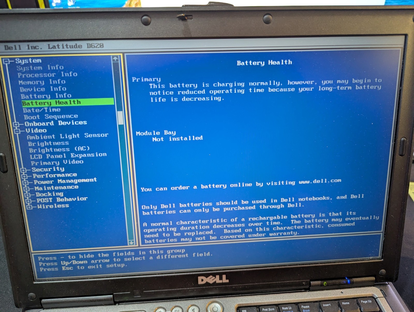 Dell Latitude D620 2.5GB RAM Laptop Windows 10 Pro, 240GB SSD – TESTED