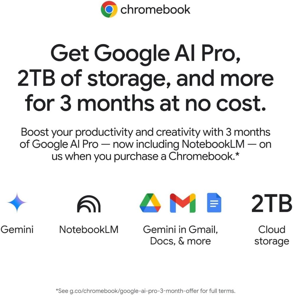Chromebook Duet – 2025 – Convertible Laptop – Chromeos – 10.95″ WUXGA IPS Touch
