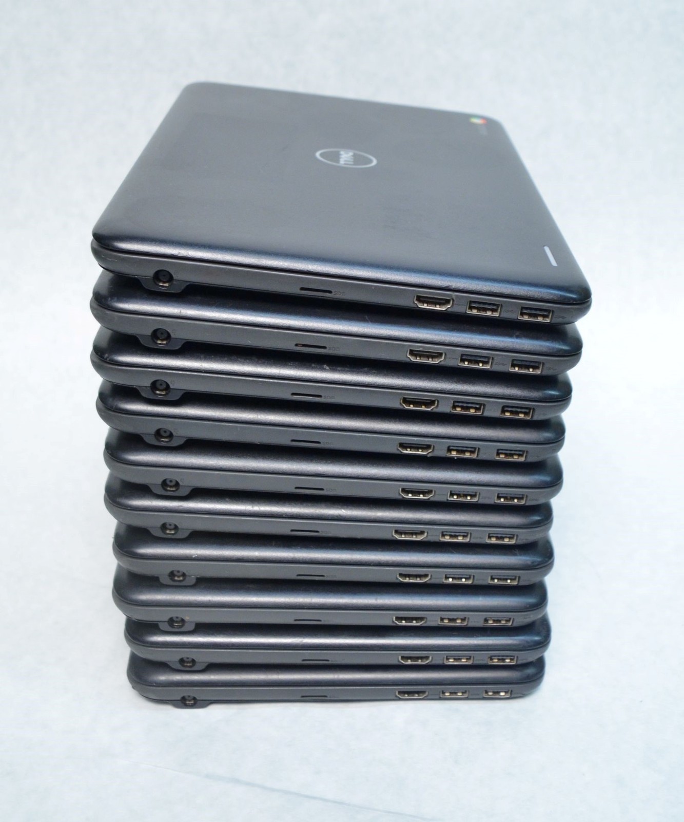 Lot of 10 Dell Chromebook 11 3180 11.6″ Celeron N3060 2.48GHz 4GB-RAM 16GB-SSD
