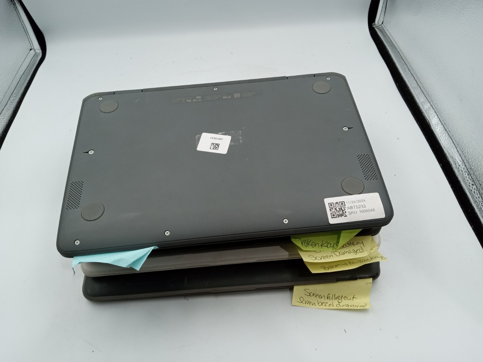Lot of 5 – HP Chromebook x360 11.6″ Laptops – FOR PARTS – VARIOUS ISSUES -RR