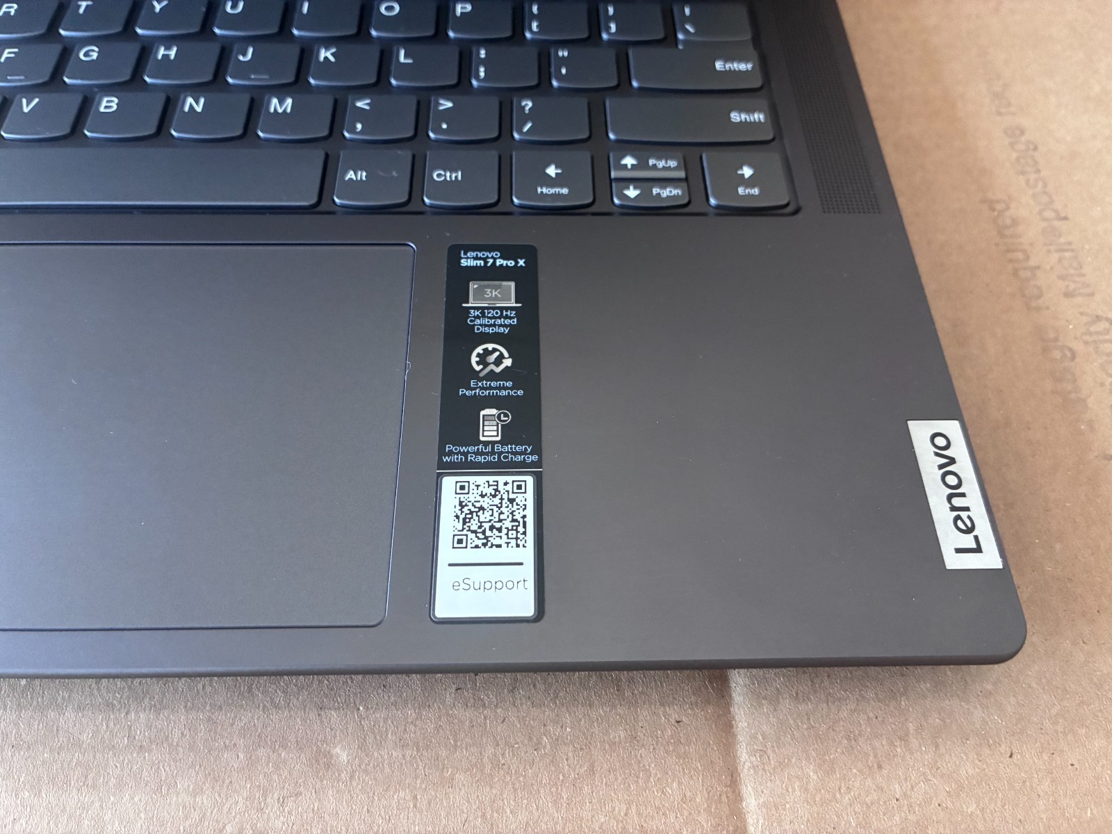 *As-Is* Lenovo Slim 7 Pro X 14ARH7 14.5″ Ryzen 9 6900HS 16GB NO SSD RTX 3050 |