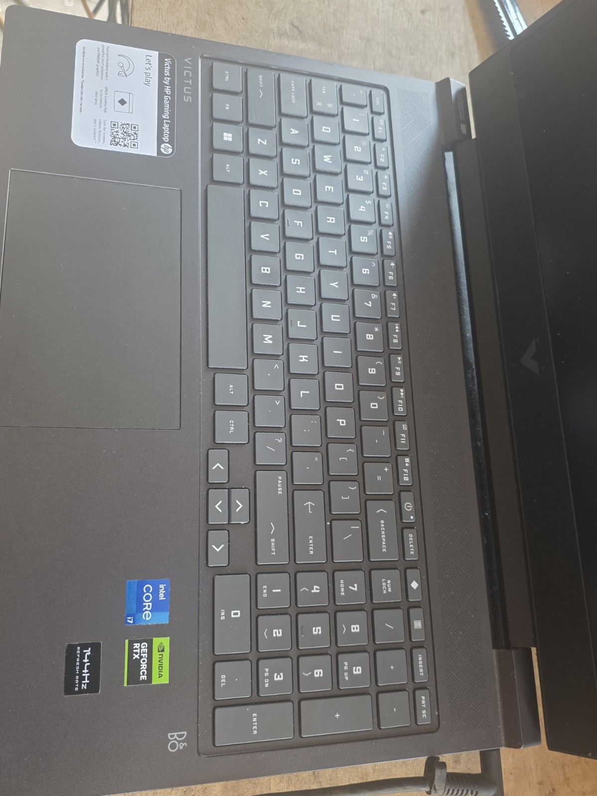 HP Victus 16-r0073cl 16.1″ FHD i7-13700HX 16GB RTX 4060 W11H Issues