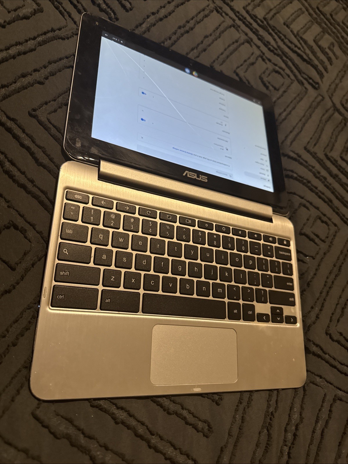 Asus C101P Flip 2-in-1 Touchscreen 10″ Chromebook – Notebook (read)