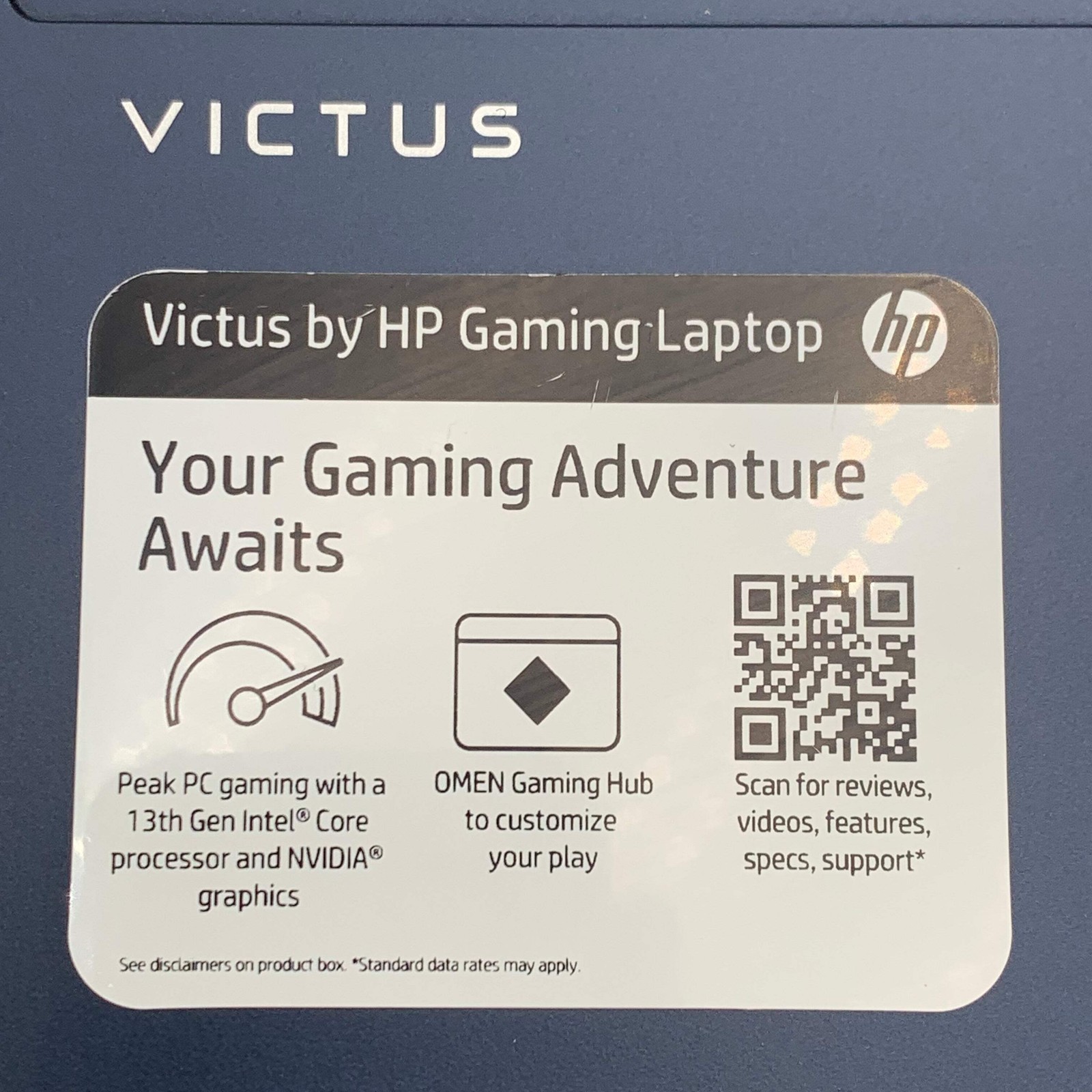 HP Victus 15.6″FHD Laptop Intel Core i5 13th Gen 32GB RAM 512GB SSD RTX 3050