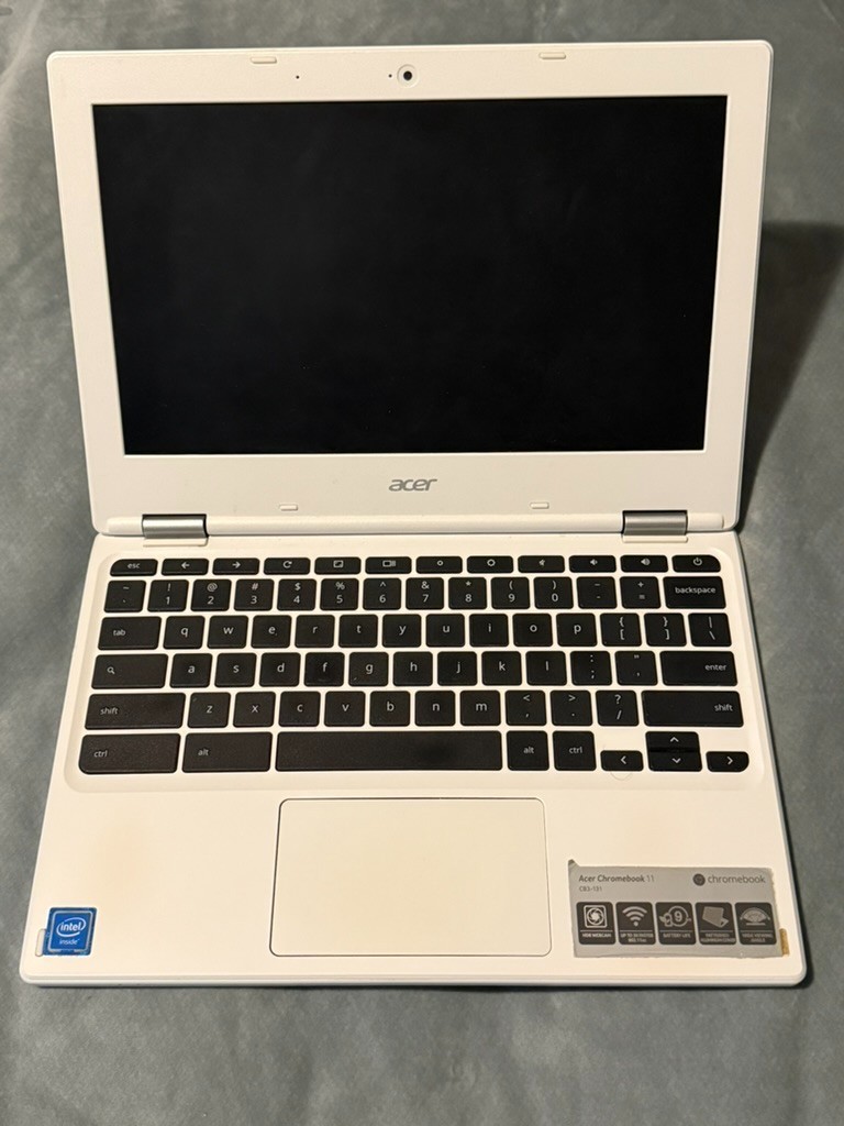 Acer Chromebook 11 CB3-131 Notebook – White, No charger