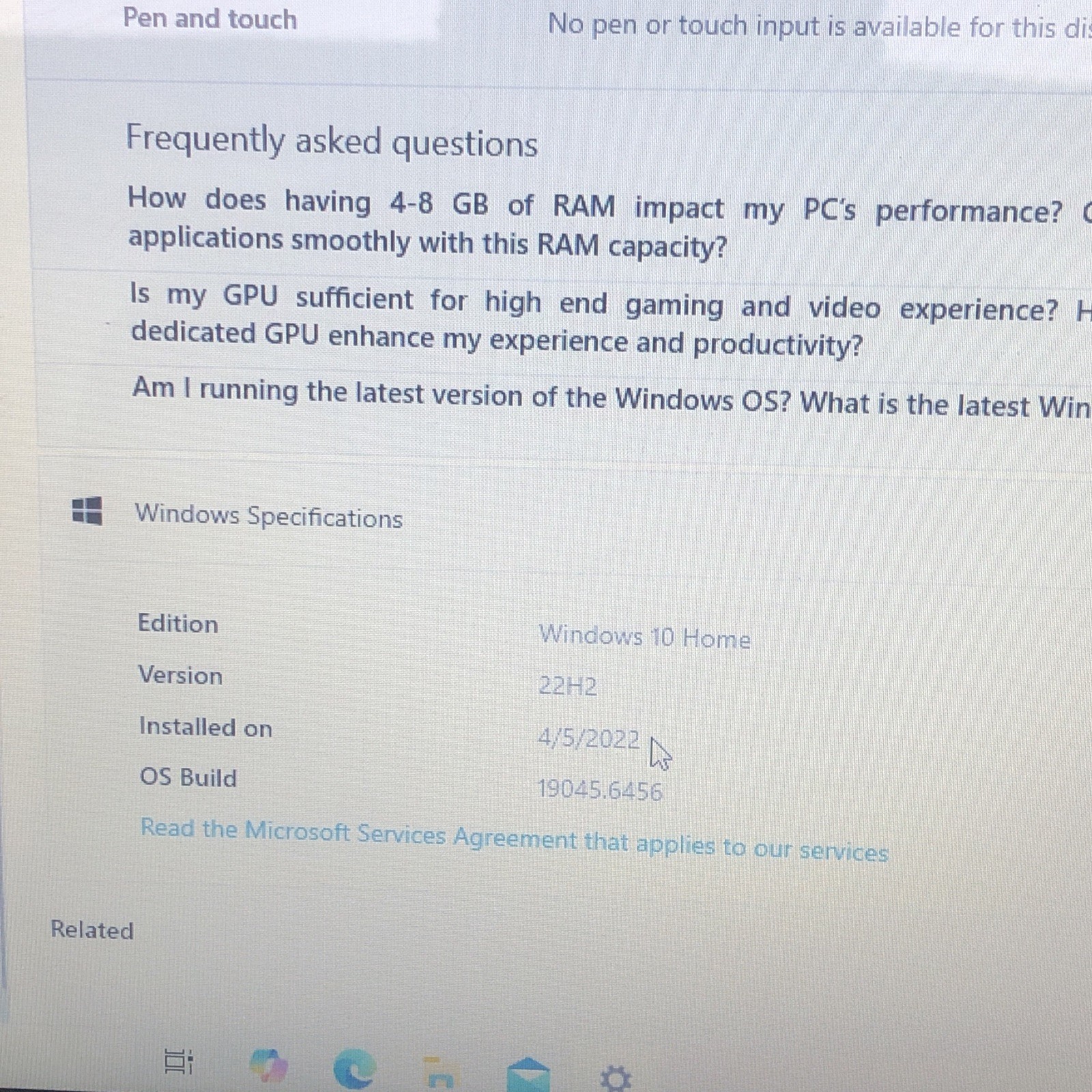 HP PAVILLION LAPTOP