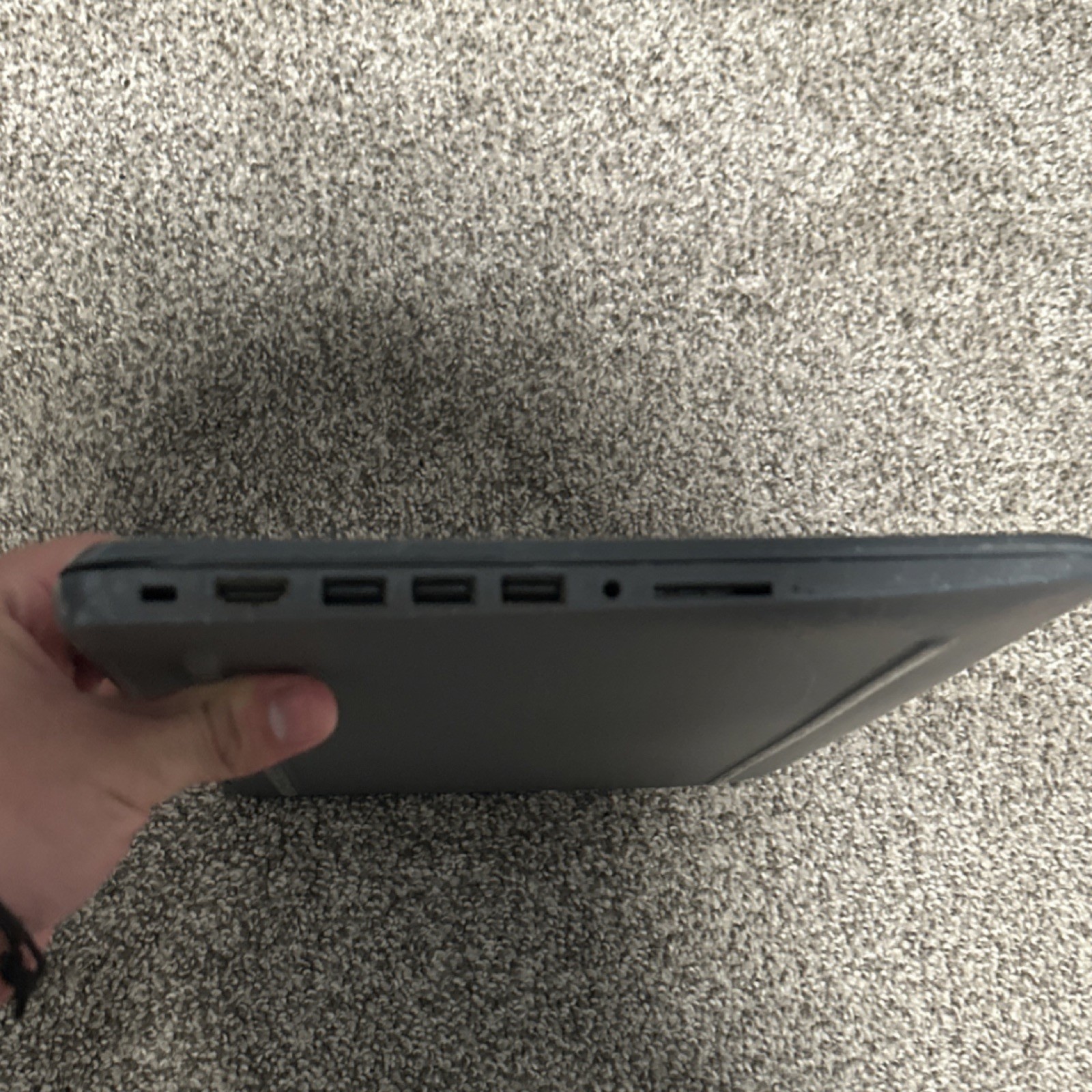 HP Stream Notebook Laptop Gray Built-in Webcam HDMI USB SD Card Slot