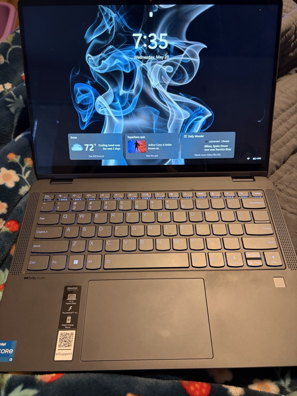 Lenovo IdeaPad Flex 5 14IAU7 14″ i3-1215U 8GB 238GB SSD Win 11 Gray