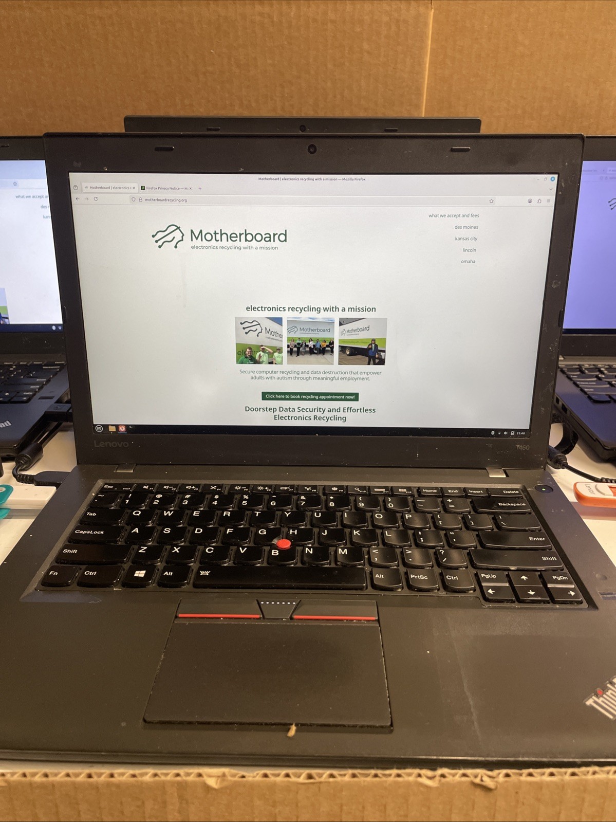 Lot of 6 Lenovo ThinkPad T Series | T450 / T460 / T440p | i5 Processors