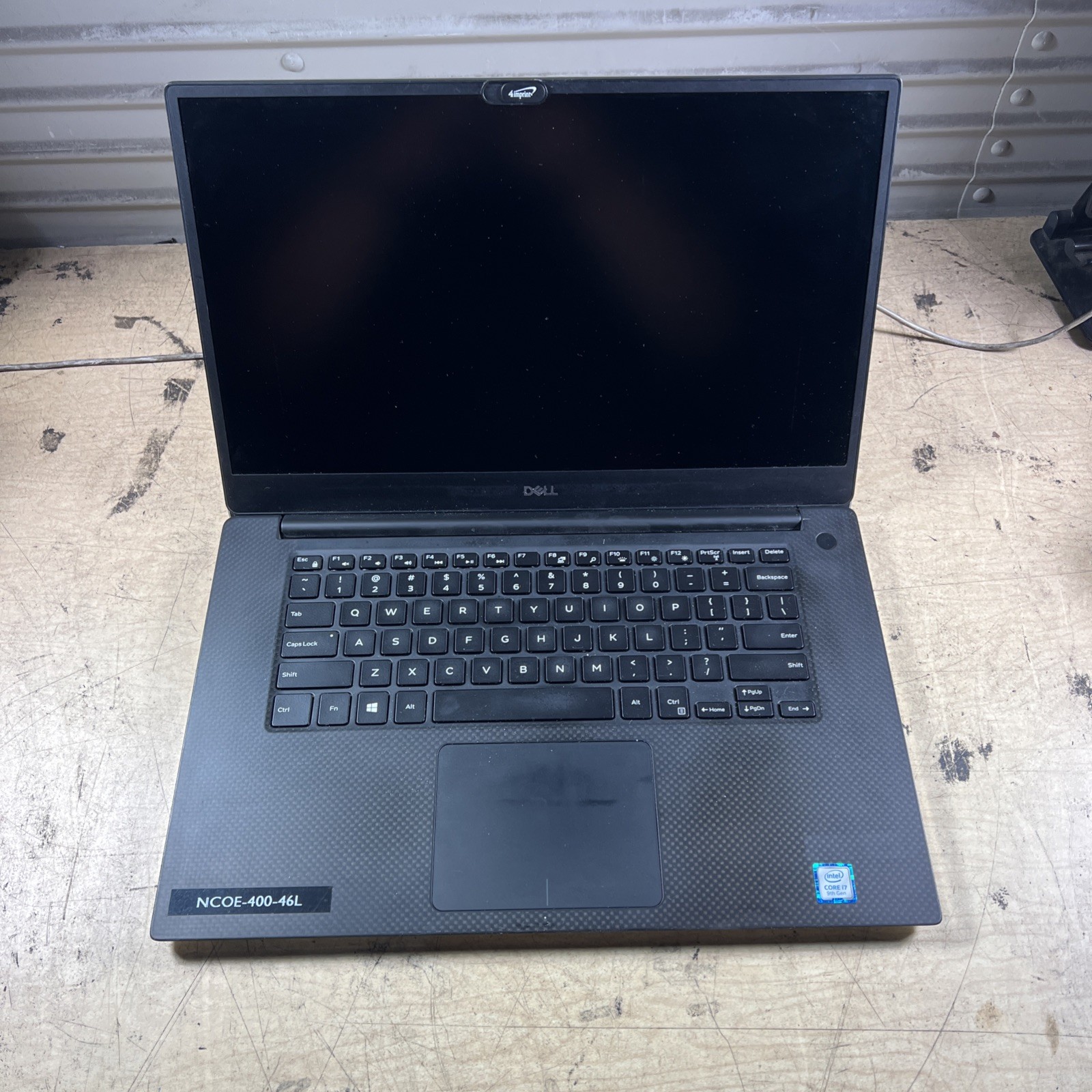 DELL XPS I5 7590 INTEL CORE I7-9750H 2.60GHZ 16GB RAM **NO HD/ NO CADDIE/ NO OS/
