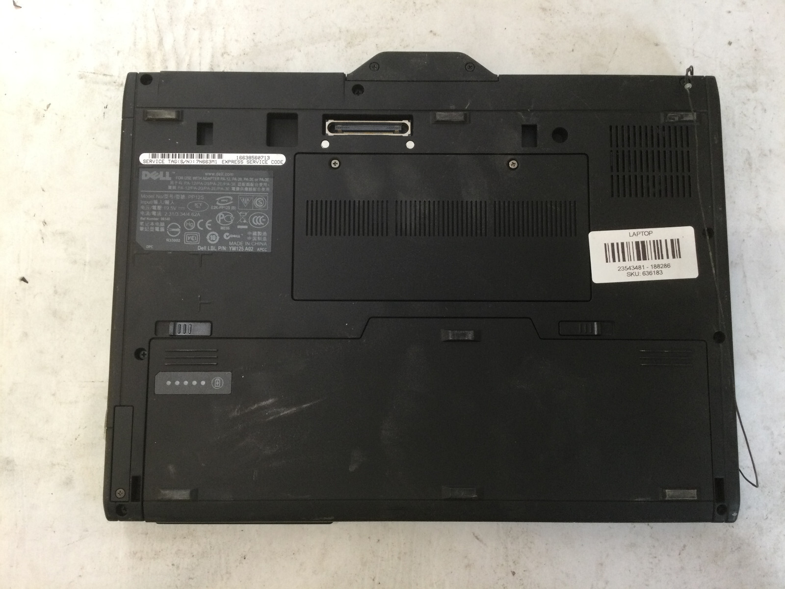 DELL LATITUDE XT2 – BOOTS TO BIOS – INTEL CORE 2 DUO – 2GB RAM – READ DESCRIP-BB