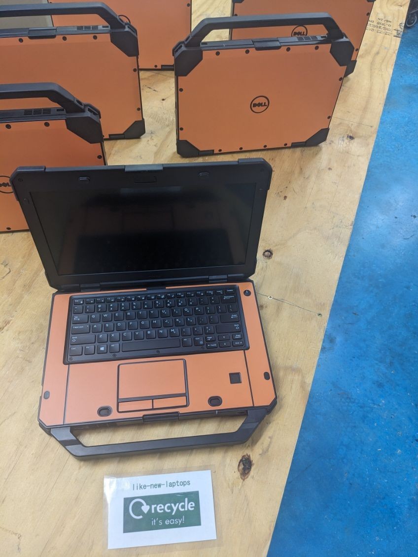Dell Latitude 14 Rugged 5420 Laptop i5 8th GEN 16GB 1TB ORANGE IP 53 RATED