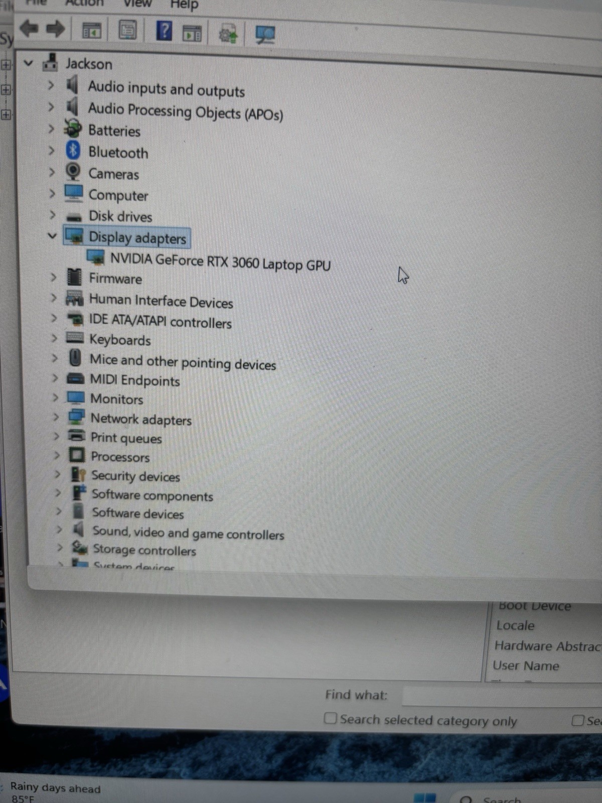 Dell G15 5515 15.6″ Gaming Laptop Ryzen 7 5800H 40gb ram 512GB SSD RTX 3060