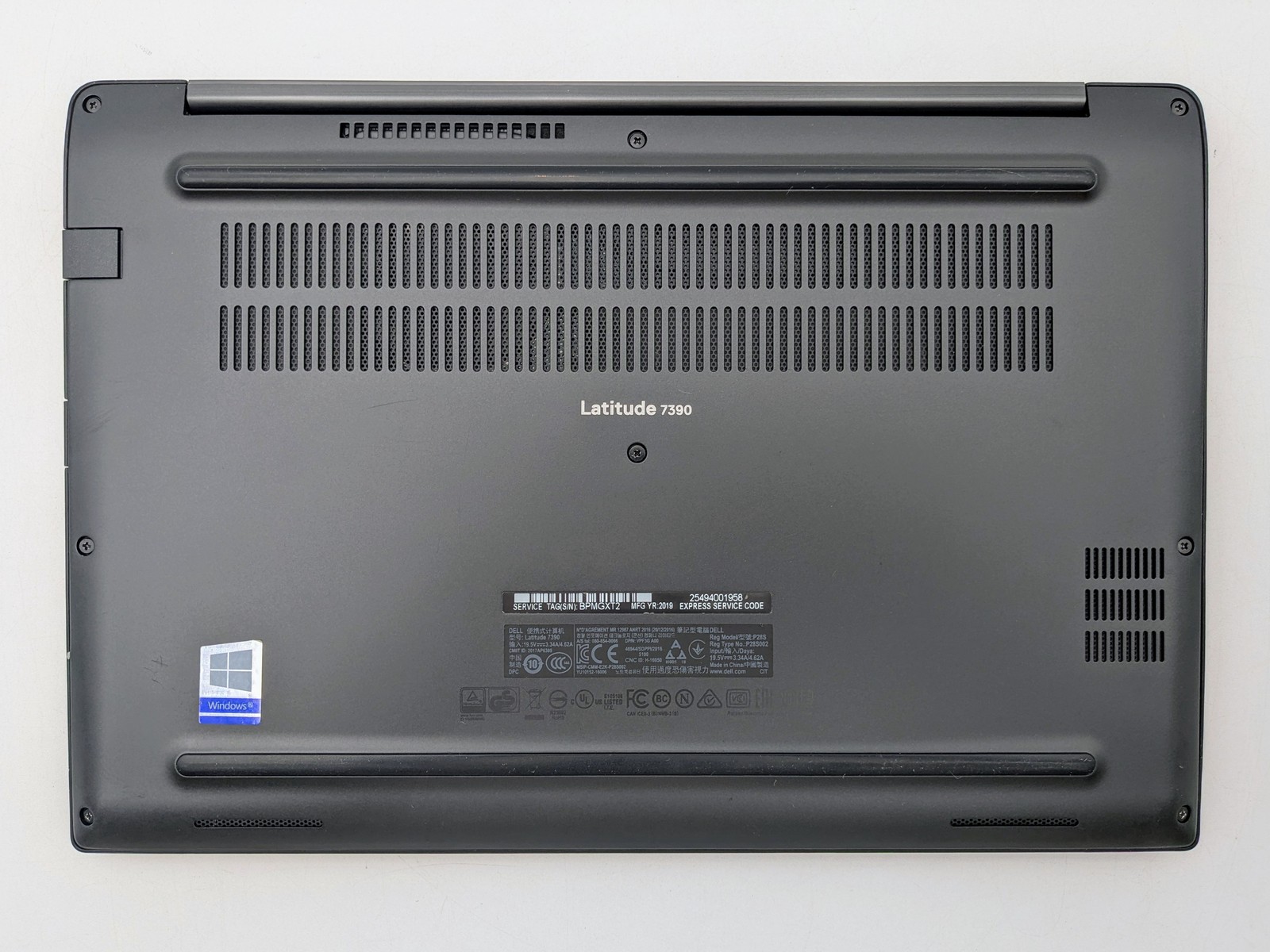 Dell Latitude 7390 13″ FHD Touch I5-8350U 512GB 16GB W11P Backlit FPR IRCam