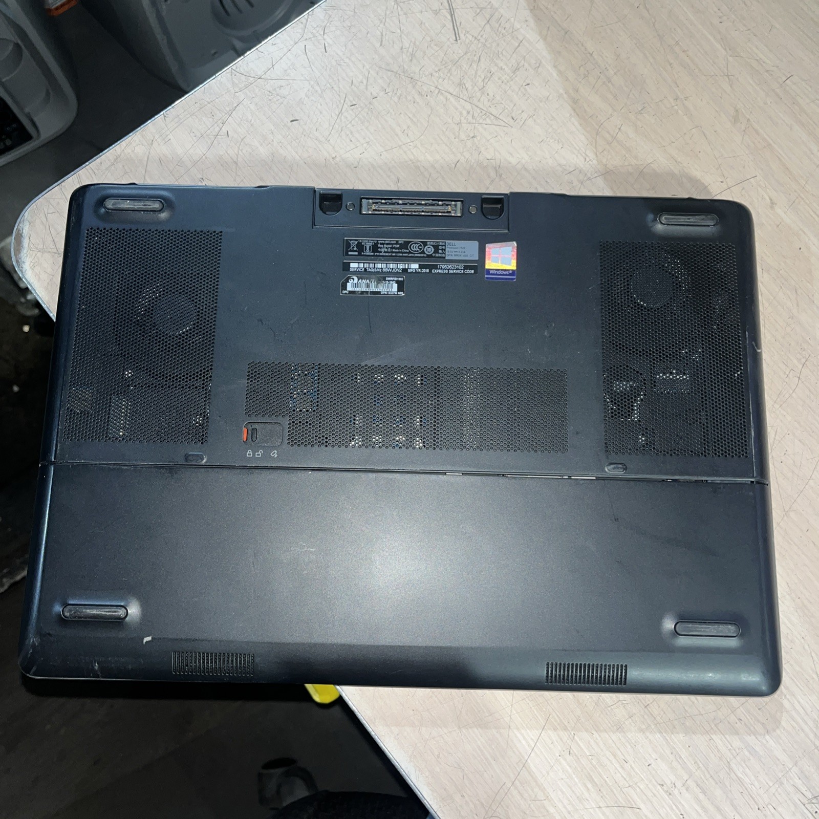 DELL PRECISION 7520 INTEL CORE I5-7440HQ 2.80GHZ 32GB RAM NO HD