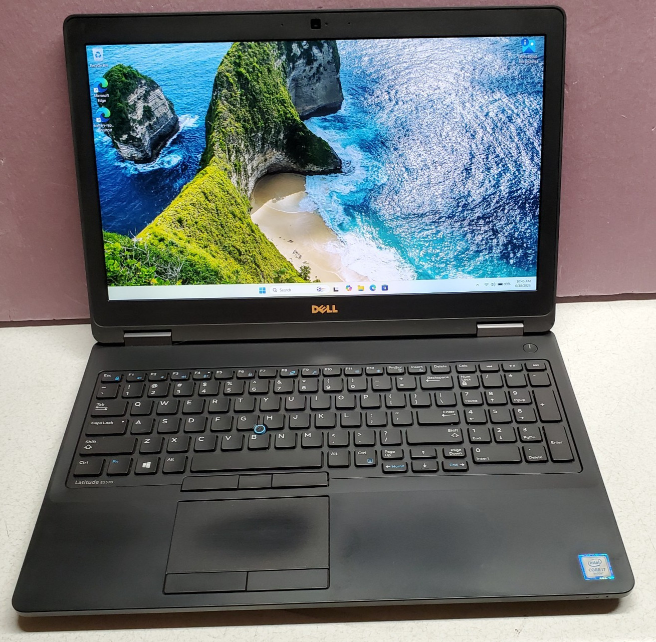 Dell Latitude E5570/ i7-6600U/ 16G Ram/ 240G SSD/ Win11Pro