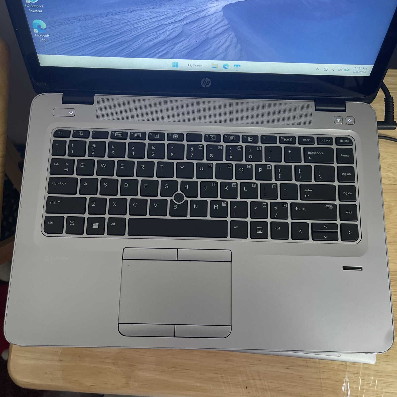 HP EliteBook 840 G4 Laptop i7-7500 16GB 256GBSSD 500GBHD W11PRO Tested Good+AC