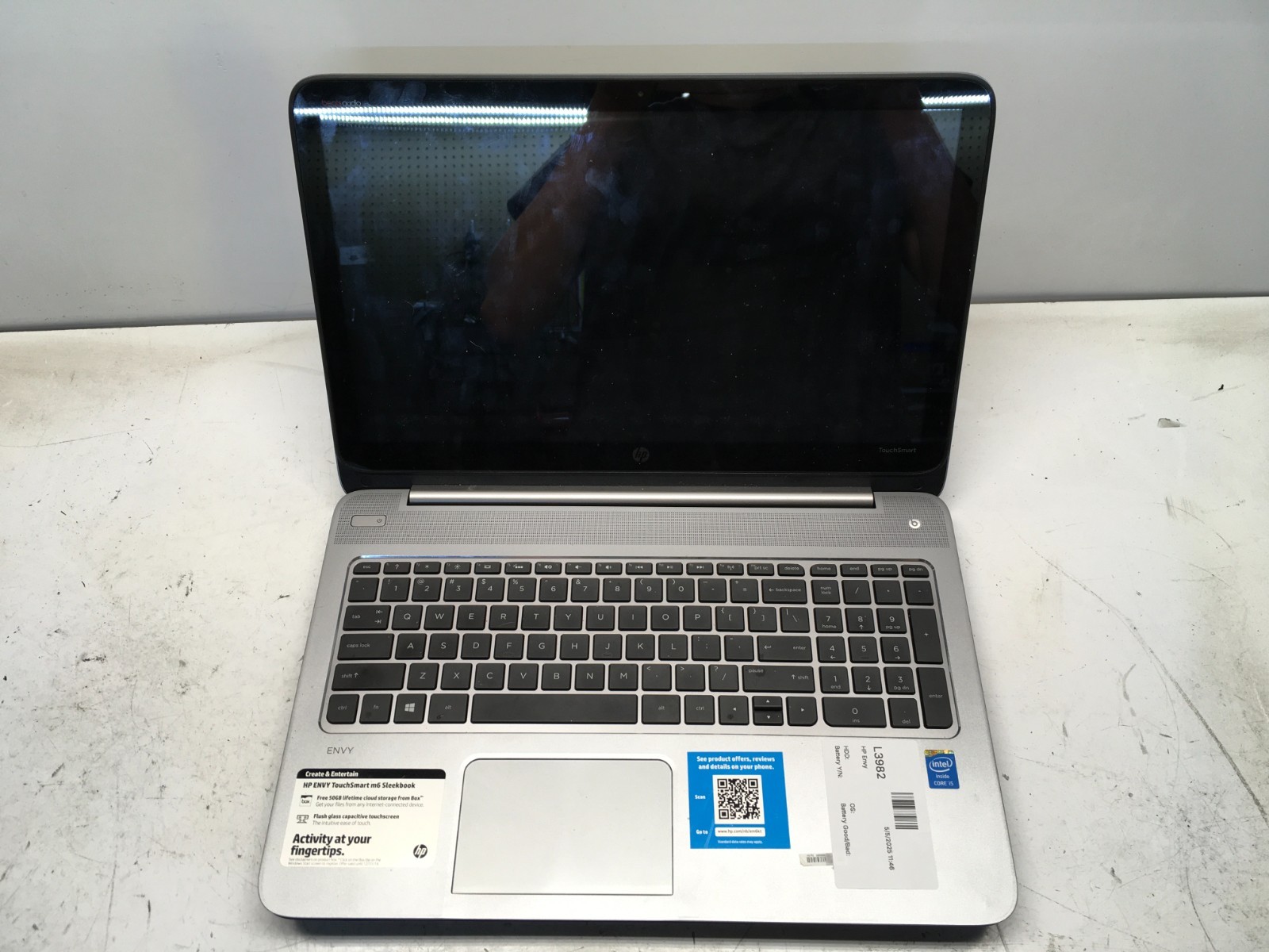HP Envy M6-K015DX Intel Core i5 4th Gen No HDD – Parts/Repair