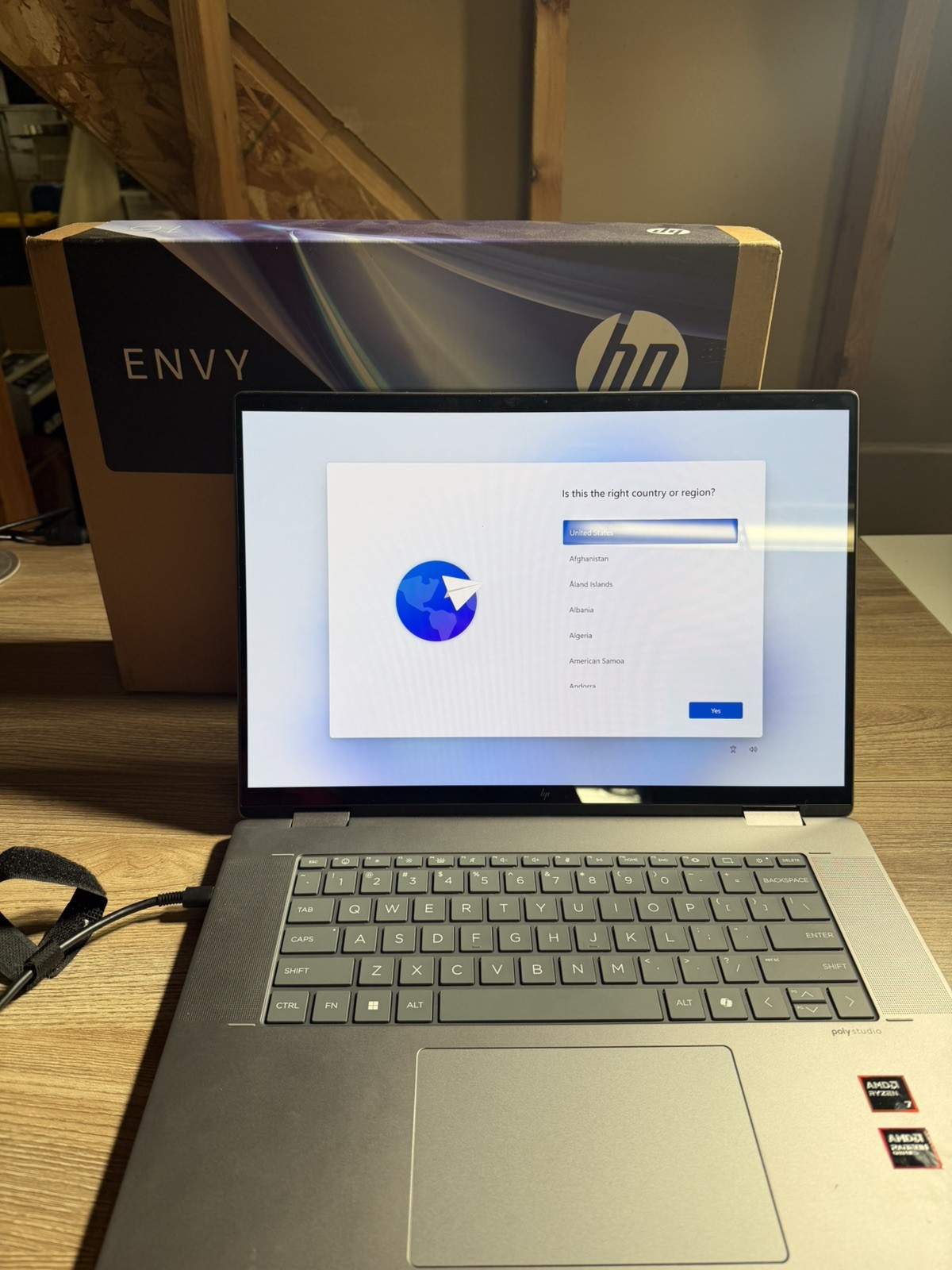 HP Envy 16″ X360 2-in-1 Touch Laptop (Ryzen 7, 16GB RAM, 1TB SSD) 16-ad0097nr