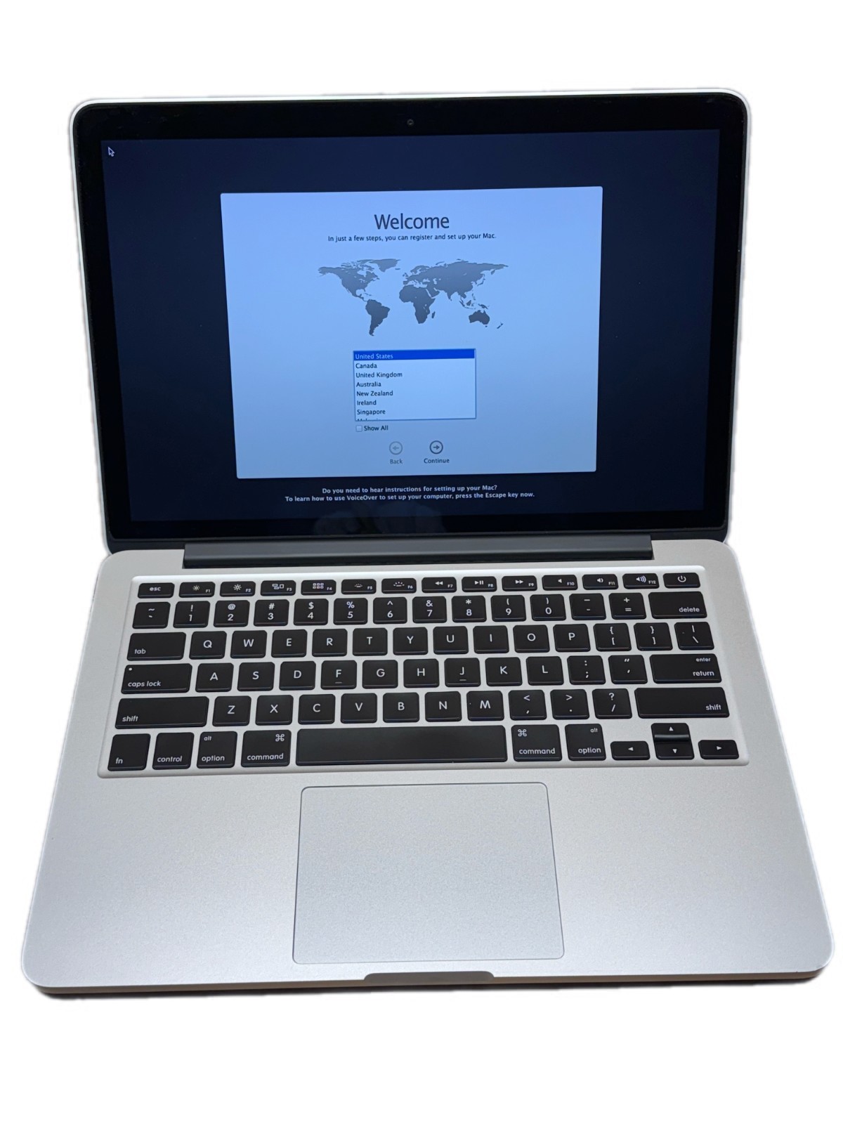 APPLE MACBOOK PRO A1502 i5-4288U 8GB RAM 256GB HDD CYCLE COUNT: 195