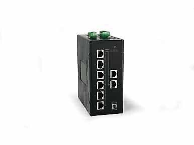 LevelOne IES-0880 Gigabit Ethernet (10/100/1000) Managed Network Switch Black