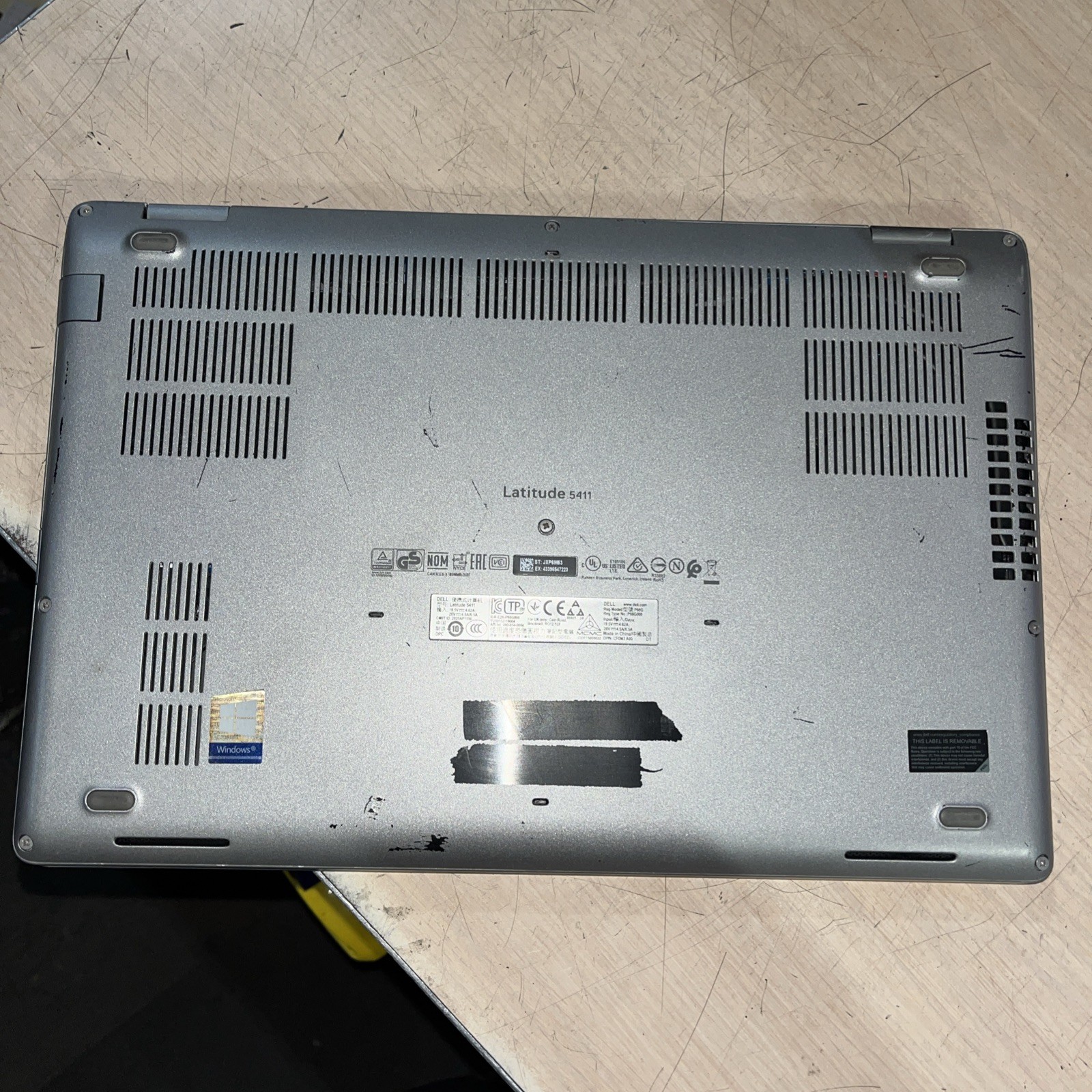 DELL LATITUDE 5411 INTEL CORE I7 10TH GEN 16GB RAM NO HD