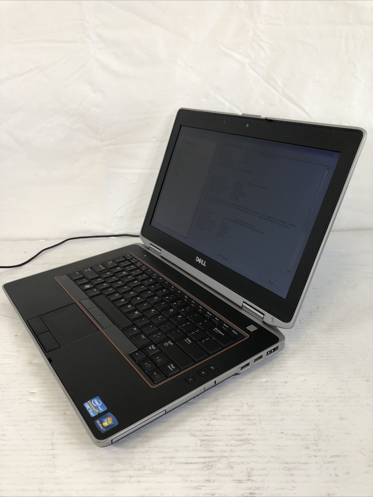DELL LATITUDE E6420 Intel Core i5-2520M 2.50 GHZ + 4 GB No HD/OS/Battery – WORKS