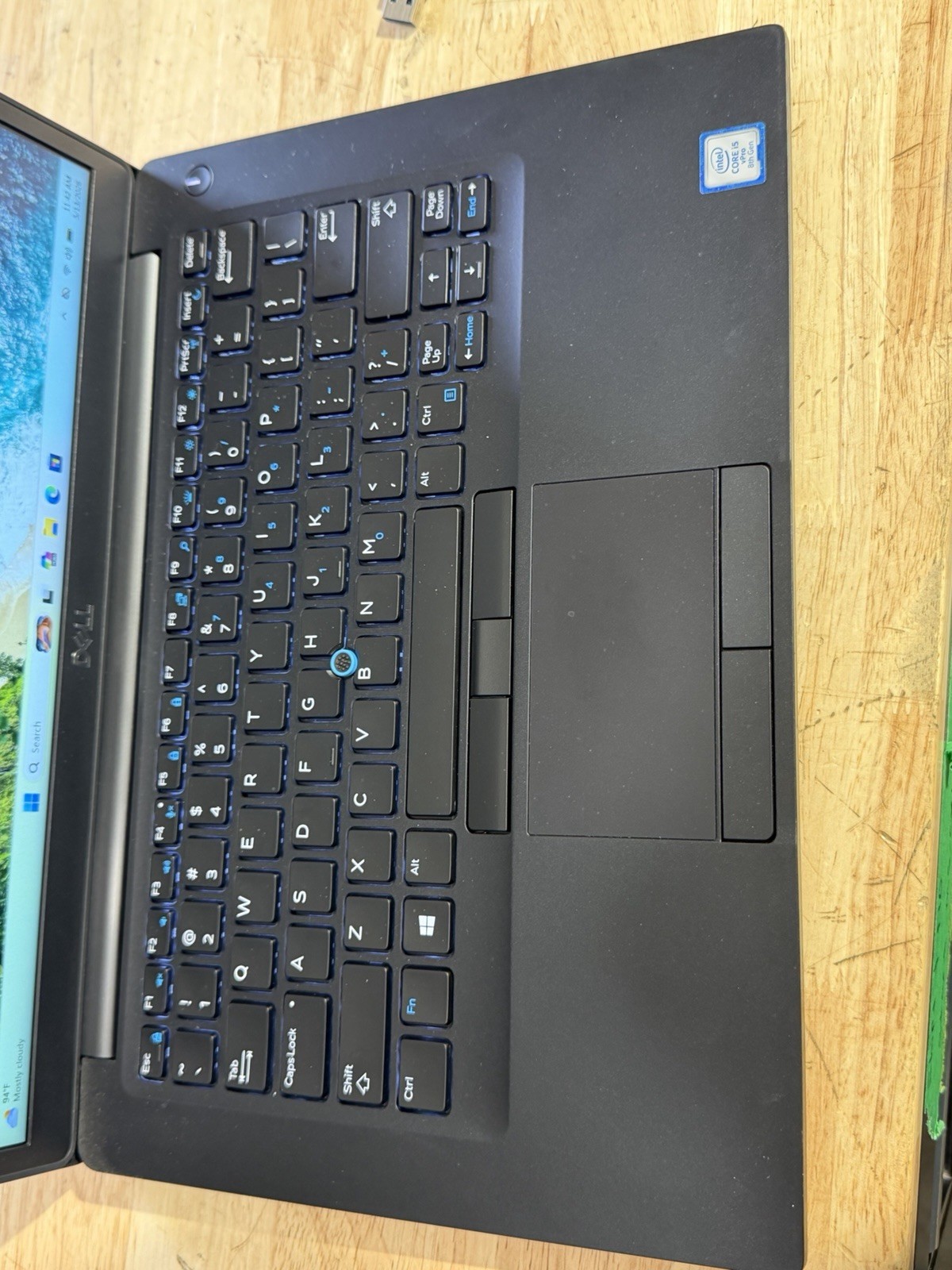 Dell Latitude 7490 Core I5-8350U 256GB SSD 8GB RAM Win11 Pro Laptop