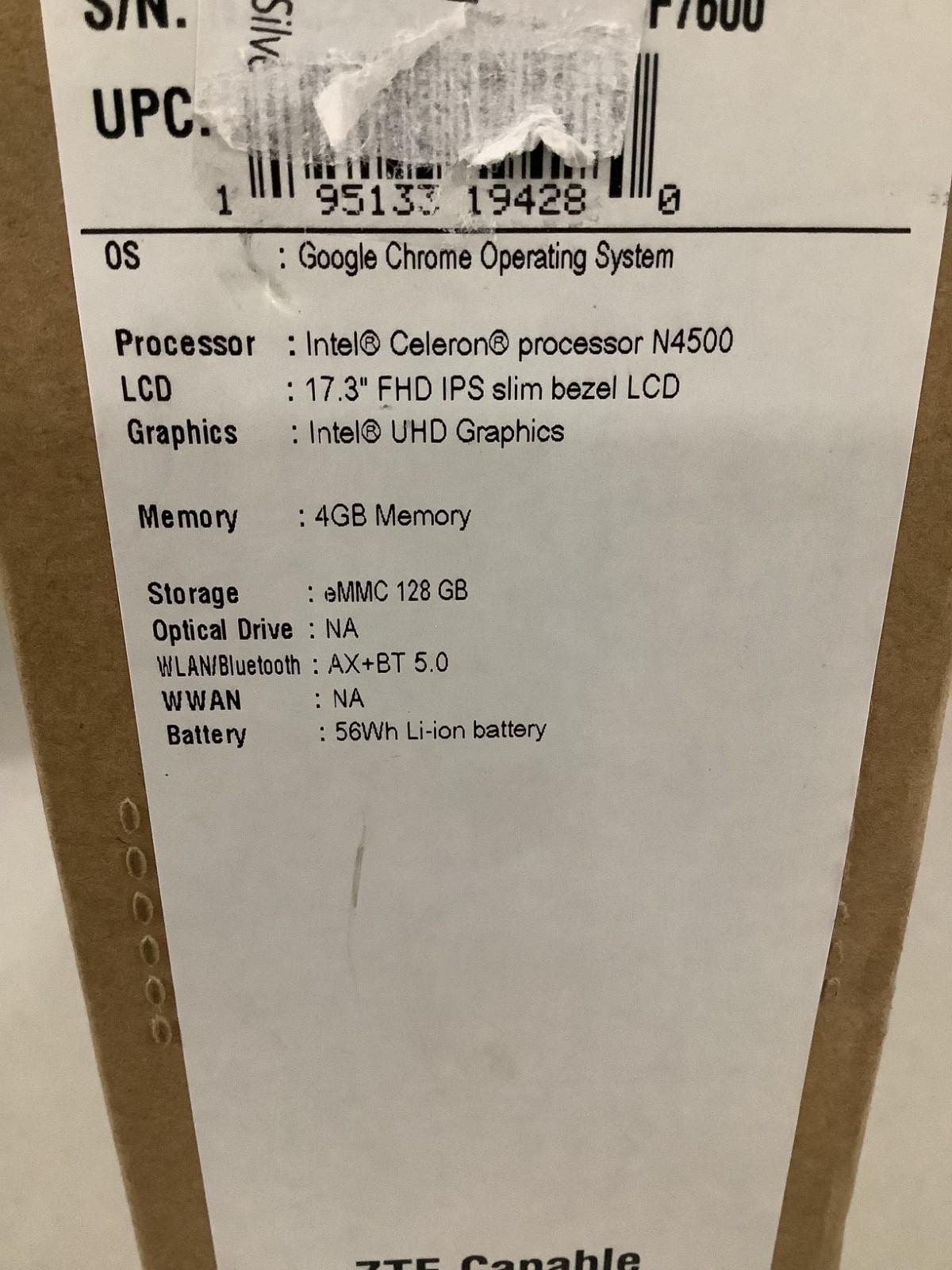 Acer Chromebook 317
