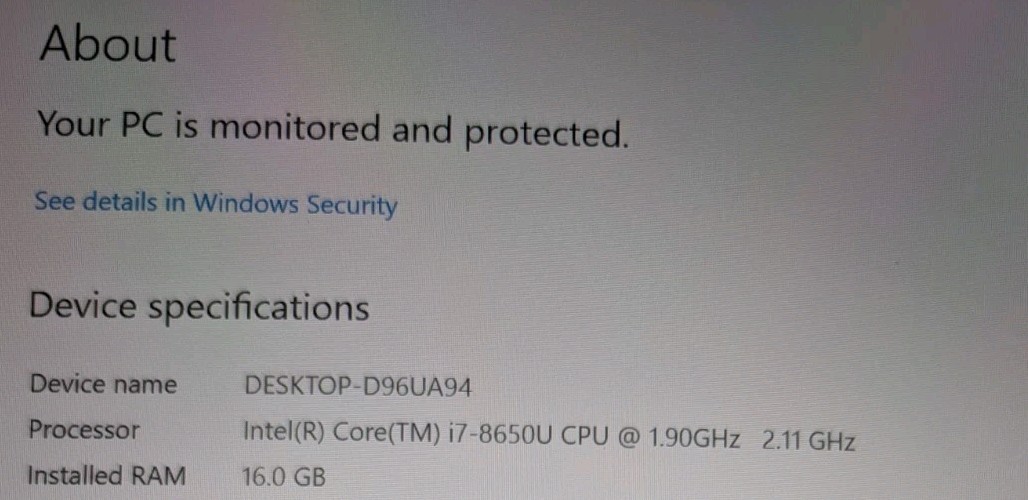 Microsoft Surface Laptop 2 13.5″ 8th Gen i7 8650U 16GB RAM 512GB SSD Win 10