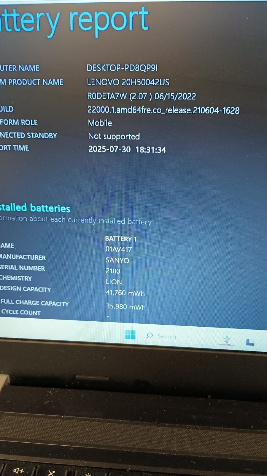 7302 ThinkPad E570 w/charger.i3-7100.Optical.8GB.500GB HDD.15.6″ .W11 Pro.Nice!!