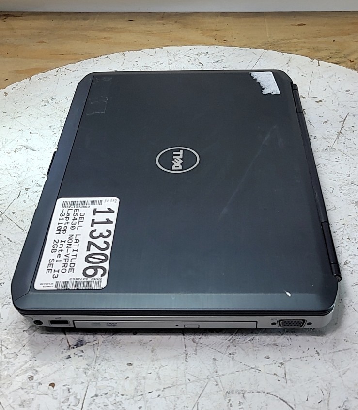 DELL LATITUDE E5430 NON-VPRO Laptop Intel I3-3110M 2GB SEE NOTES