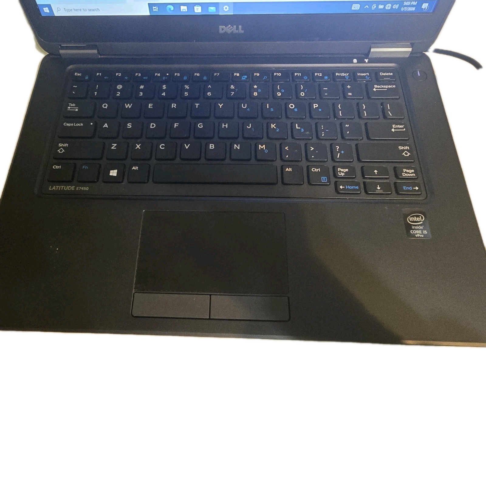 Dell E7450 14″ Laptop 16GB RAM Intel core i5-5300U CPU 2.30 GHz w/ power cord
