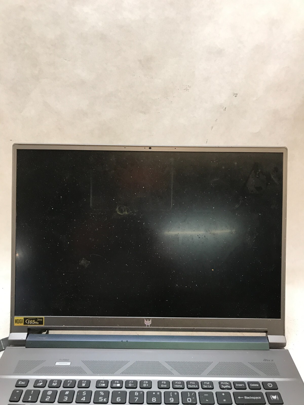 Acer Predator Triton 500 SE 15″ Chassis+Screen NO MOTHERBOARD For Parts AS IS DW
