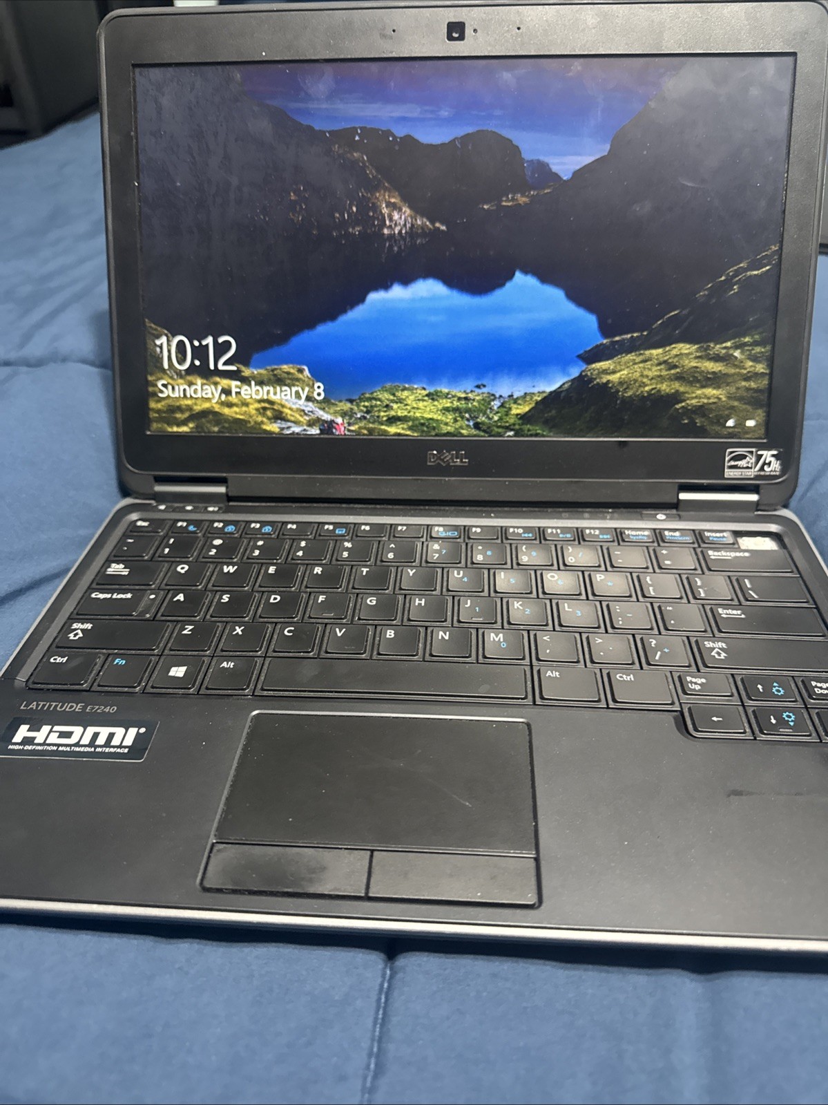 Dell Latitude E7240 Laptop Silver/Black