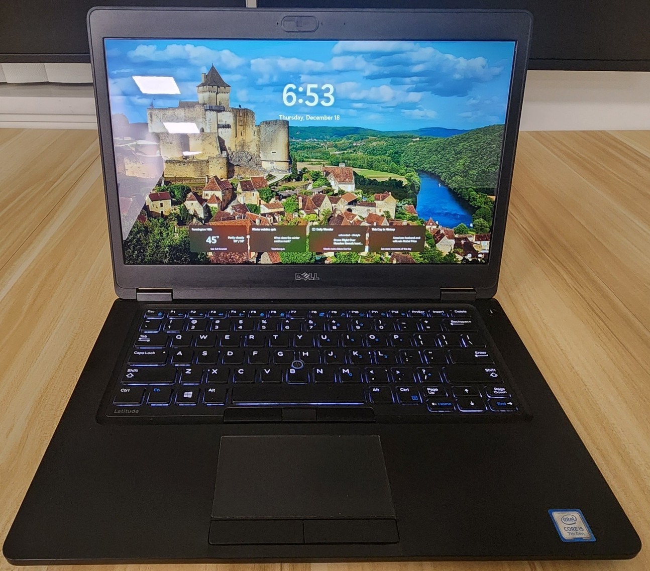 Dell Latitude 5480 I7-7820HQ @ 3.90GHz, 16GB RAM, 500GB SSD W11 PRO Touch