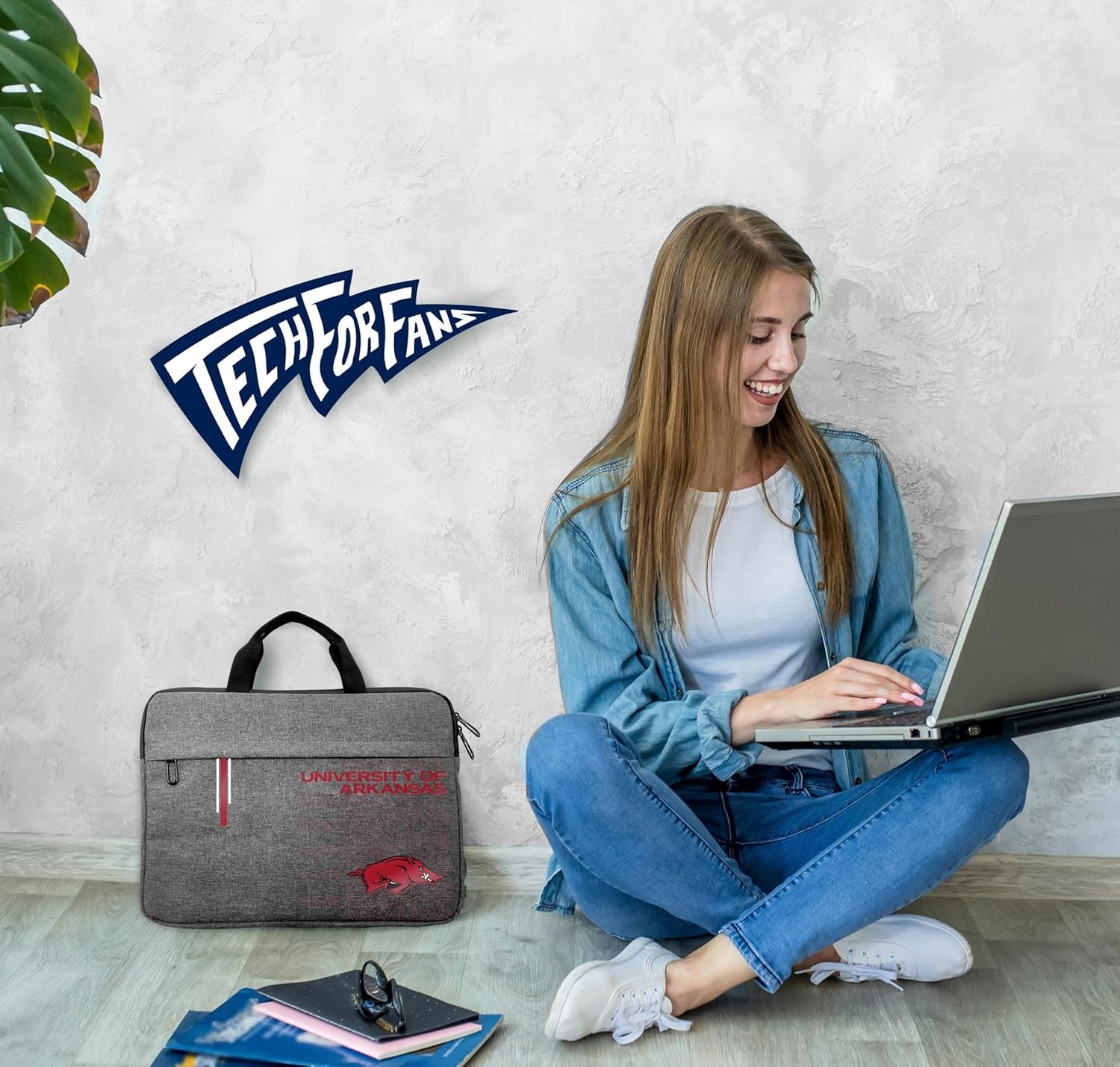 NCAA Unisex 13 Inch Laptop Sleeve for Protection and Style