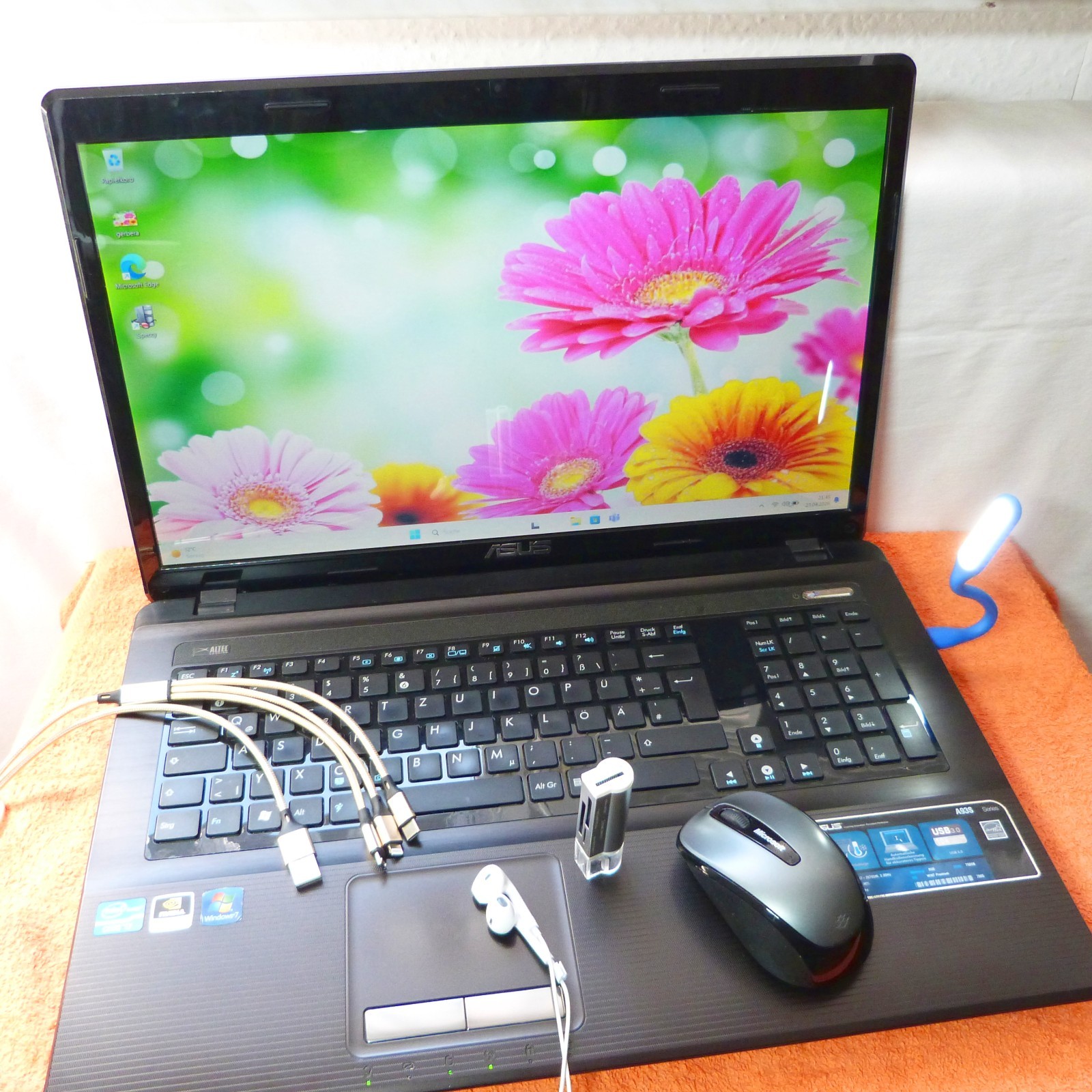 Asus K93 18″ FULLHD Cinema Monster l 20GB RAM NEW l 2TB HDD SSD Windows 11 i7