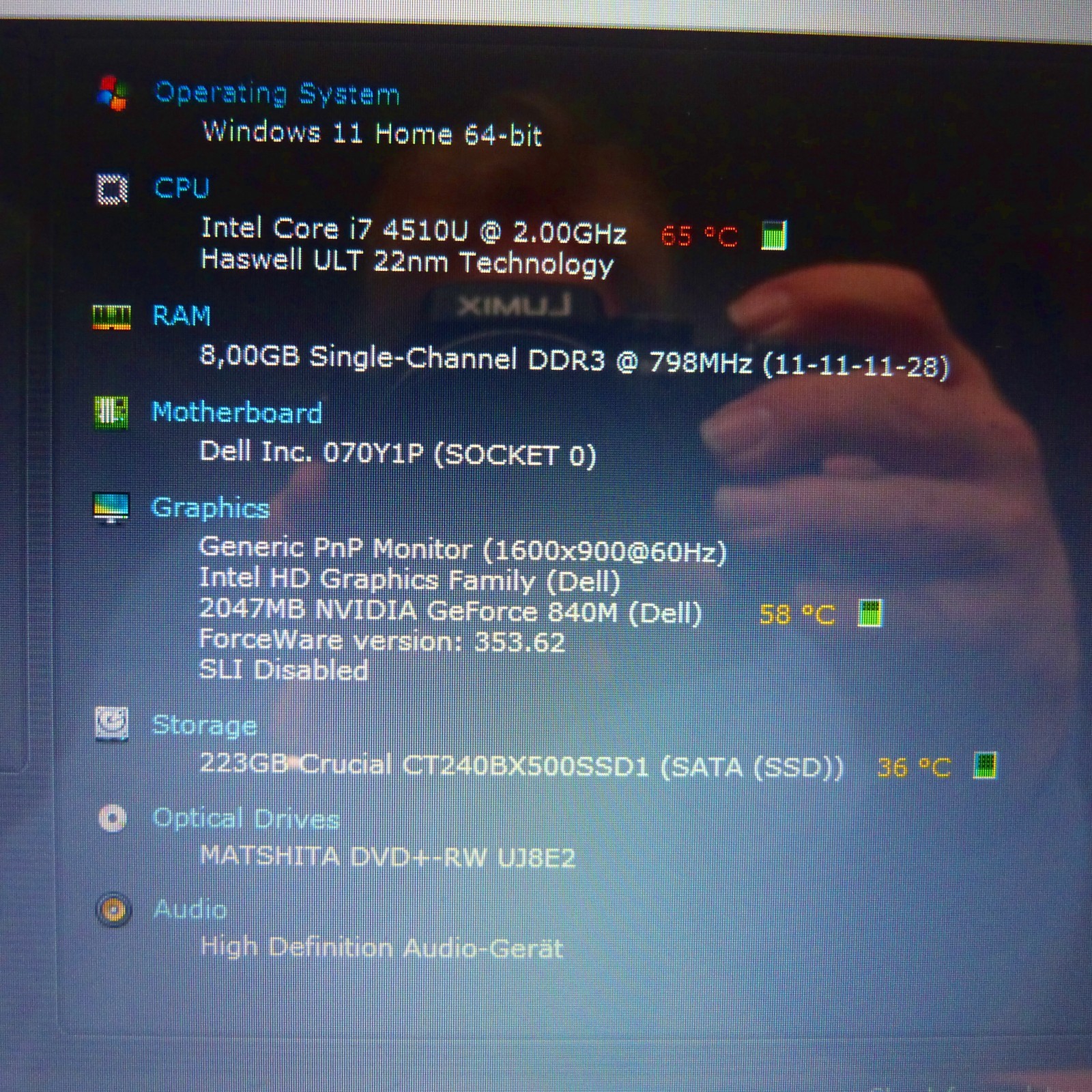 Dell 5748 METAL 17″ PREMIUM l SSD Windows 11 TURBO i7 MaxxAudio PROSound