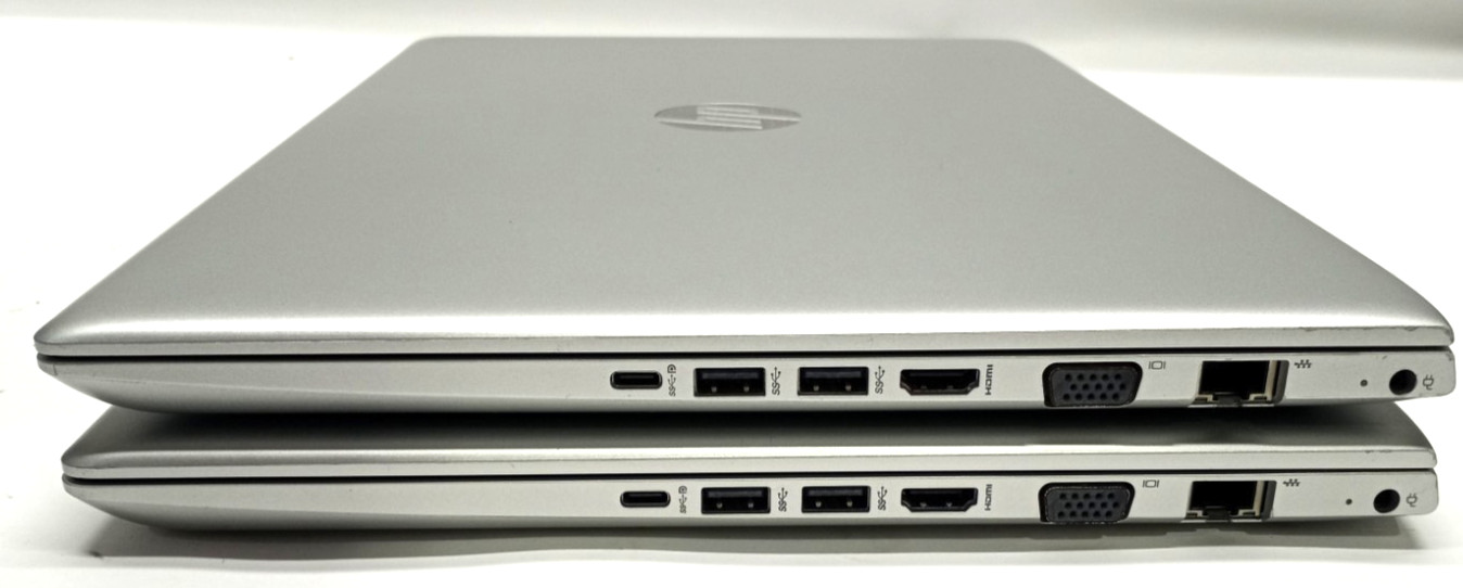 Lot of 2 HP ProBook 450 G5 15.6″ i3-6006u@2.00GHz 4GB RAM No HDD No OS MC590!