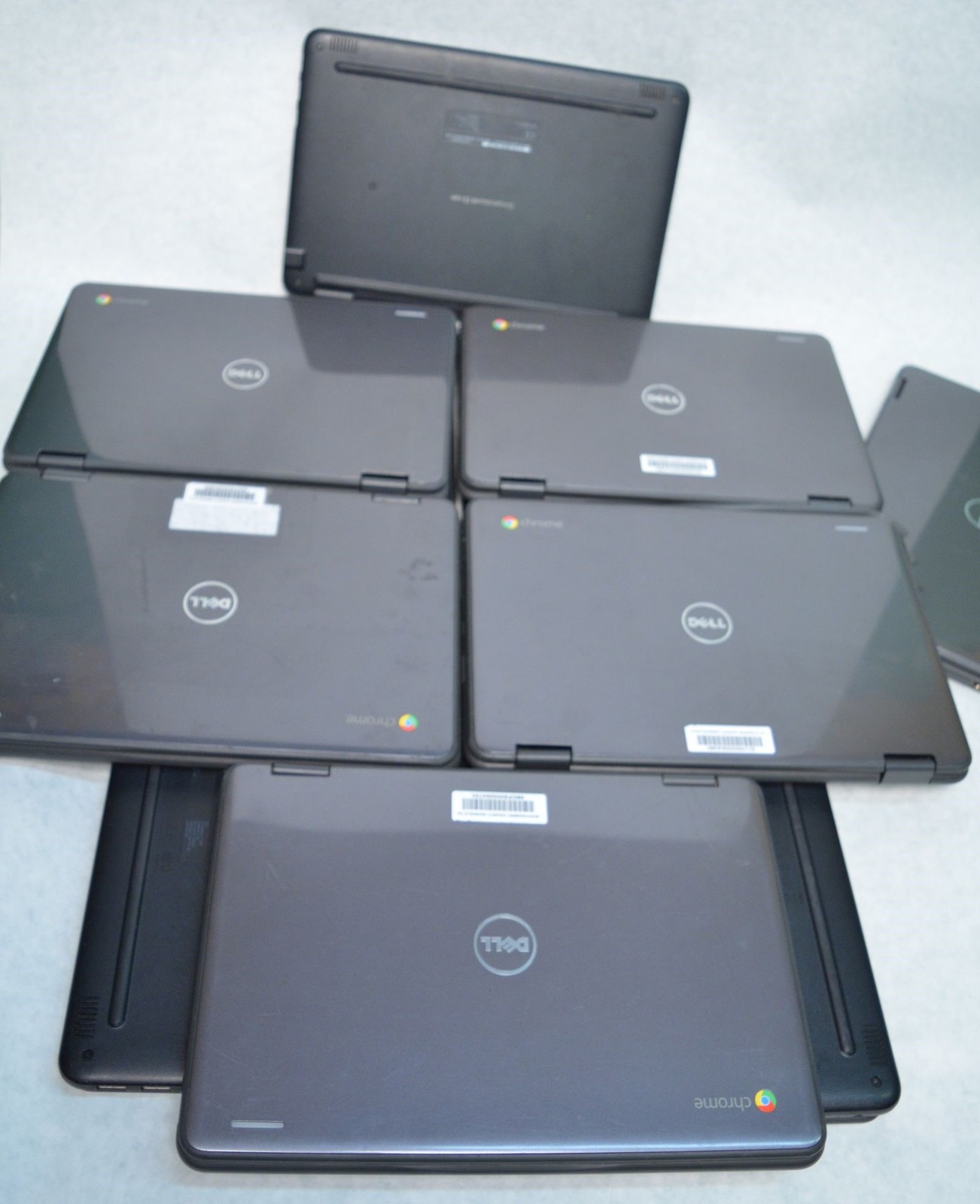 Lot 10 Dell Chromebook 11 3189 11.6″ Celeron N3060 2.48GHz 4GB-RAM 16GB-SSD