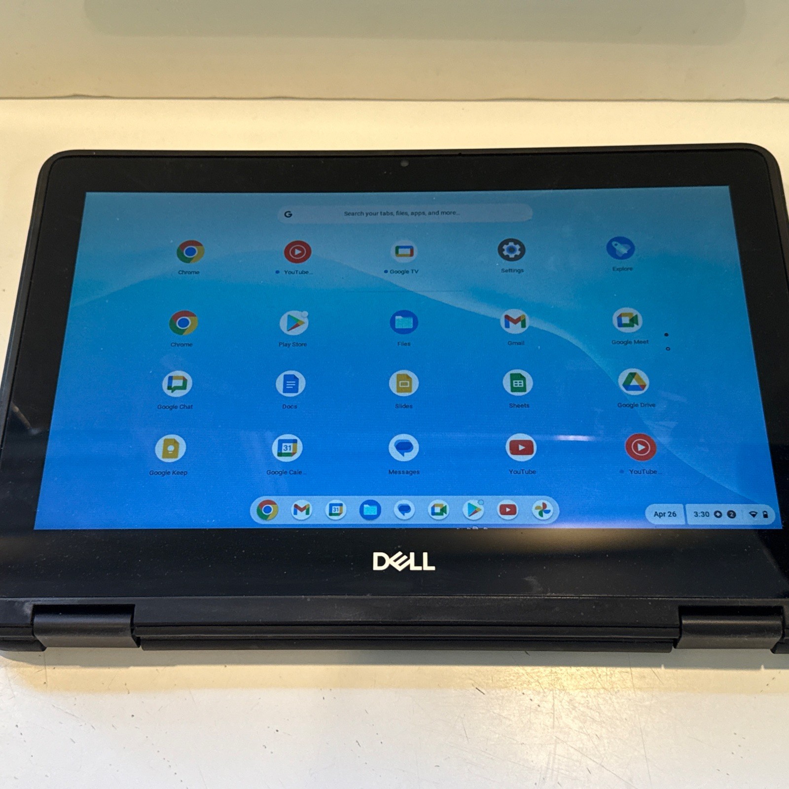 Dell 5190 2 in 1 Touchscreen Chromebook 11.6″ 4GB Ram 32GB SSD – Great!
