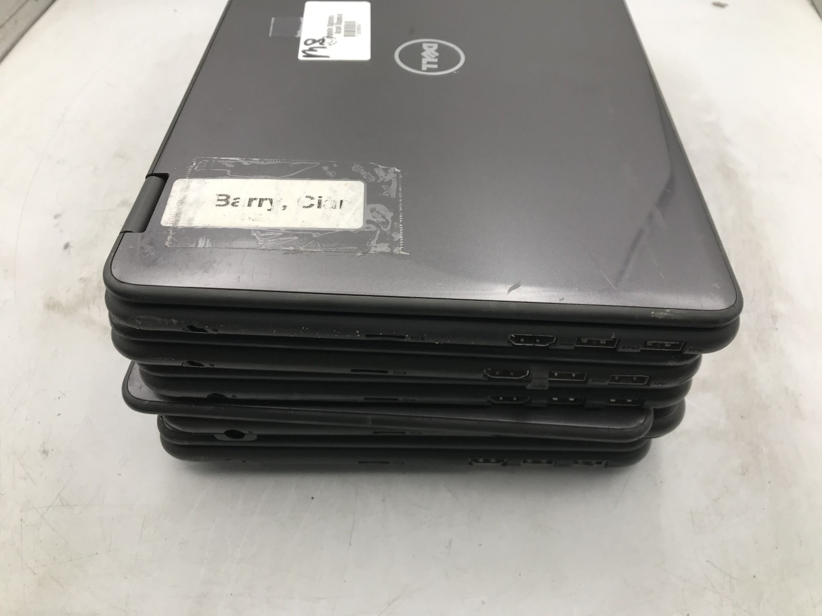 DELL LATITUDE 3189 – LOT OF 5 – FOR PARTS/REPAIR – VARIOUS CONDITIONS – READ -BB