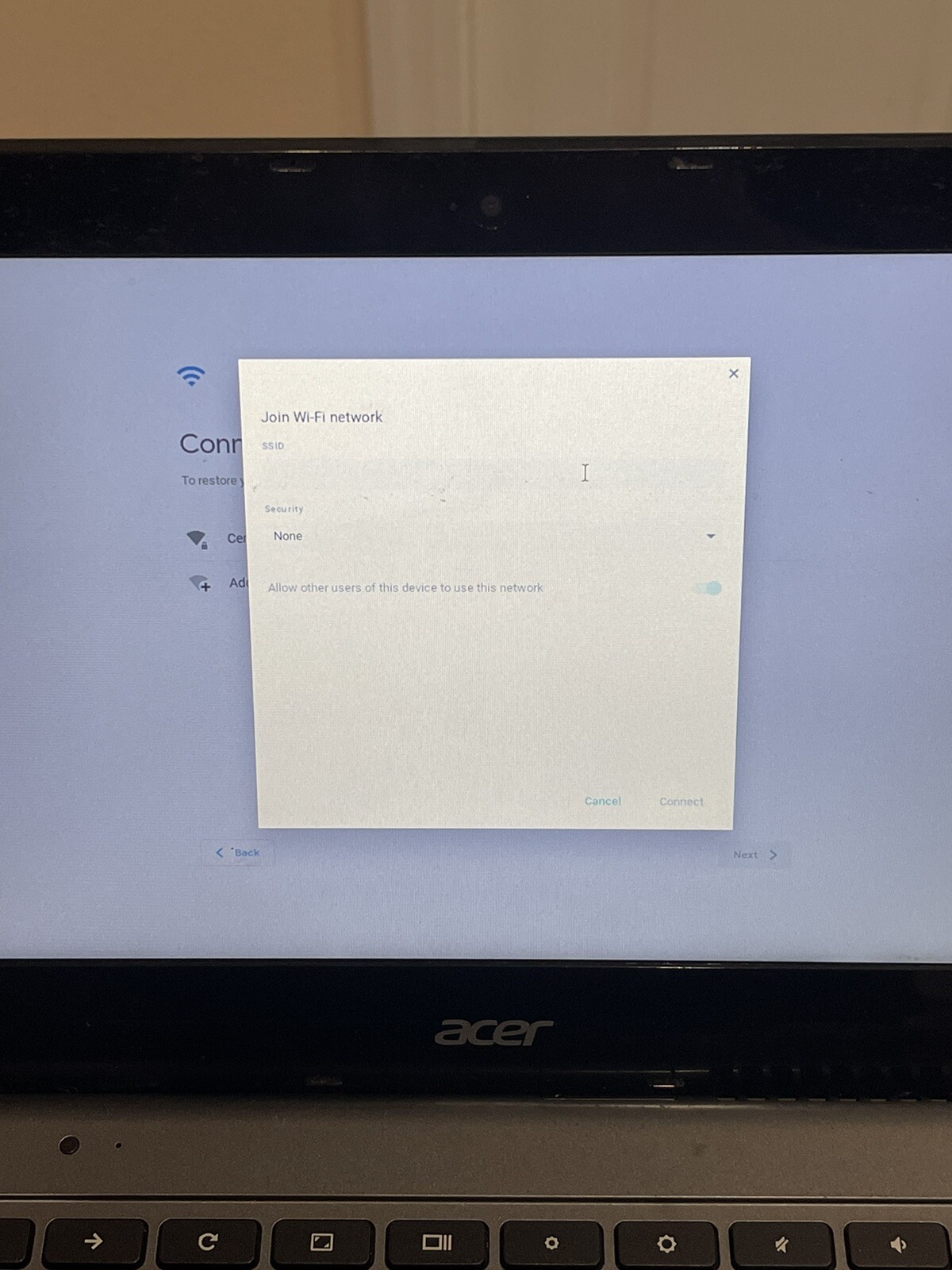 Acer Chromebook C720 – Read Description